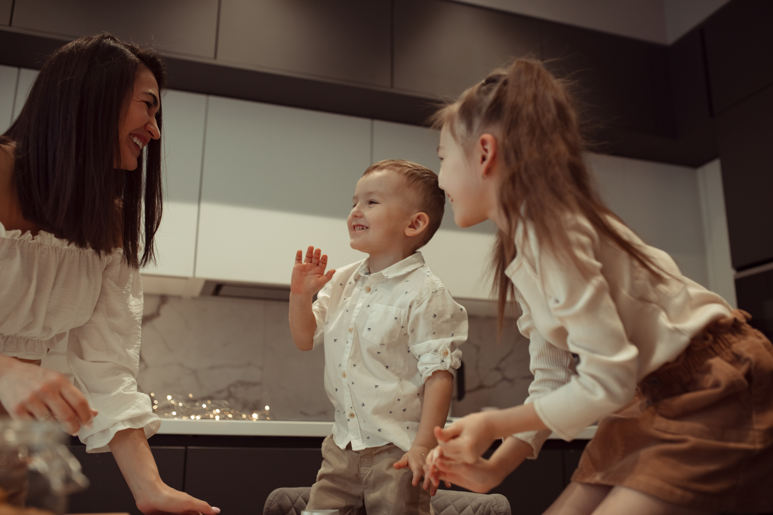 Домашняя съемка семьи Арслановых. Семейный и детский фотограф в Москве Дорогова Екатерина