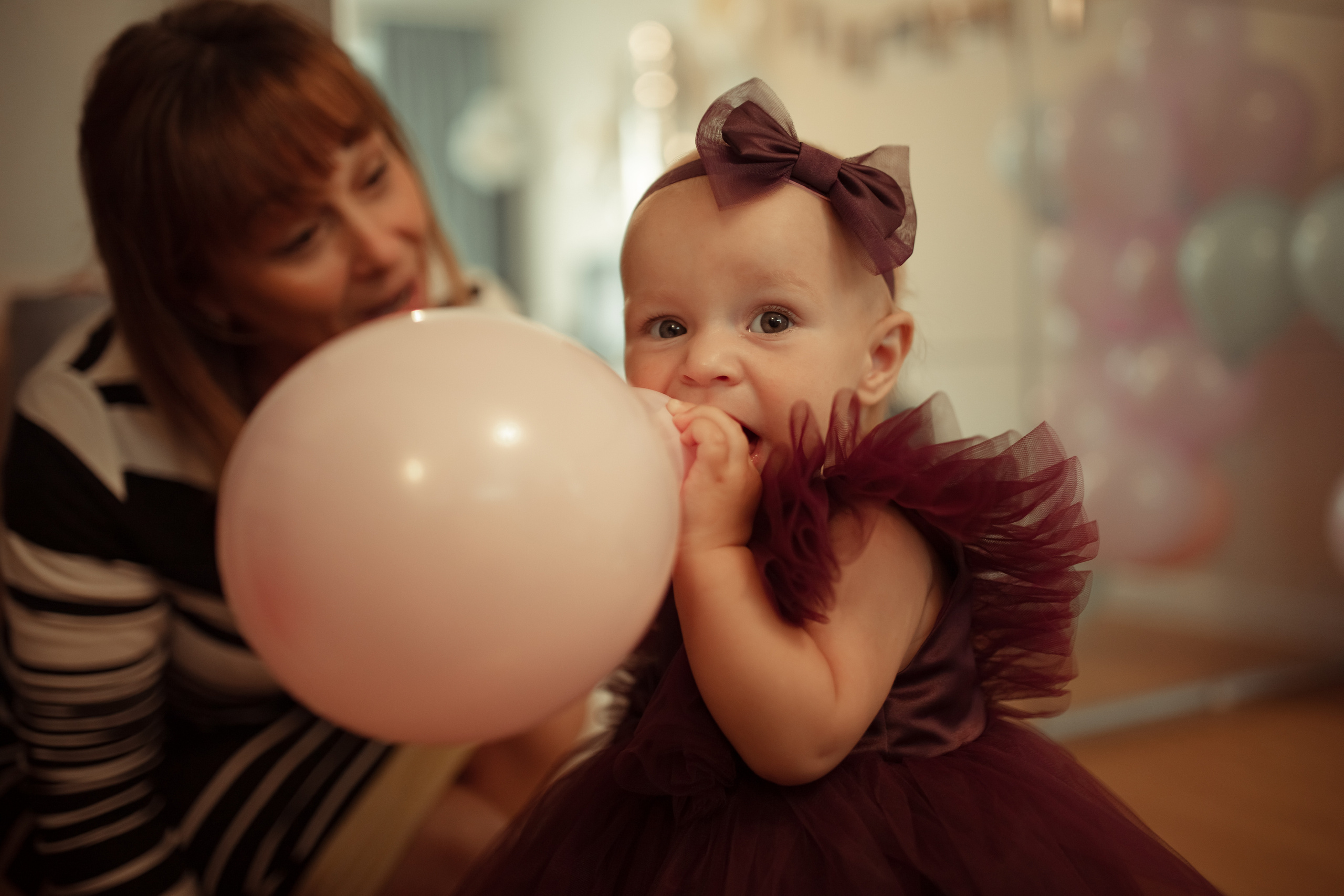 Домашняя фотосессия Елизаветы на 1 годик. Семейный и детский фотограф в Москве Дорогова Екатерина