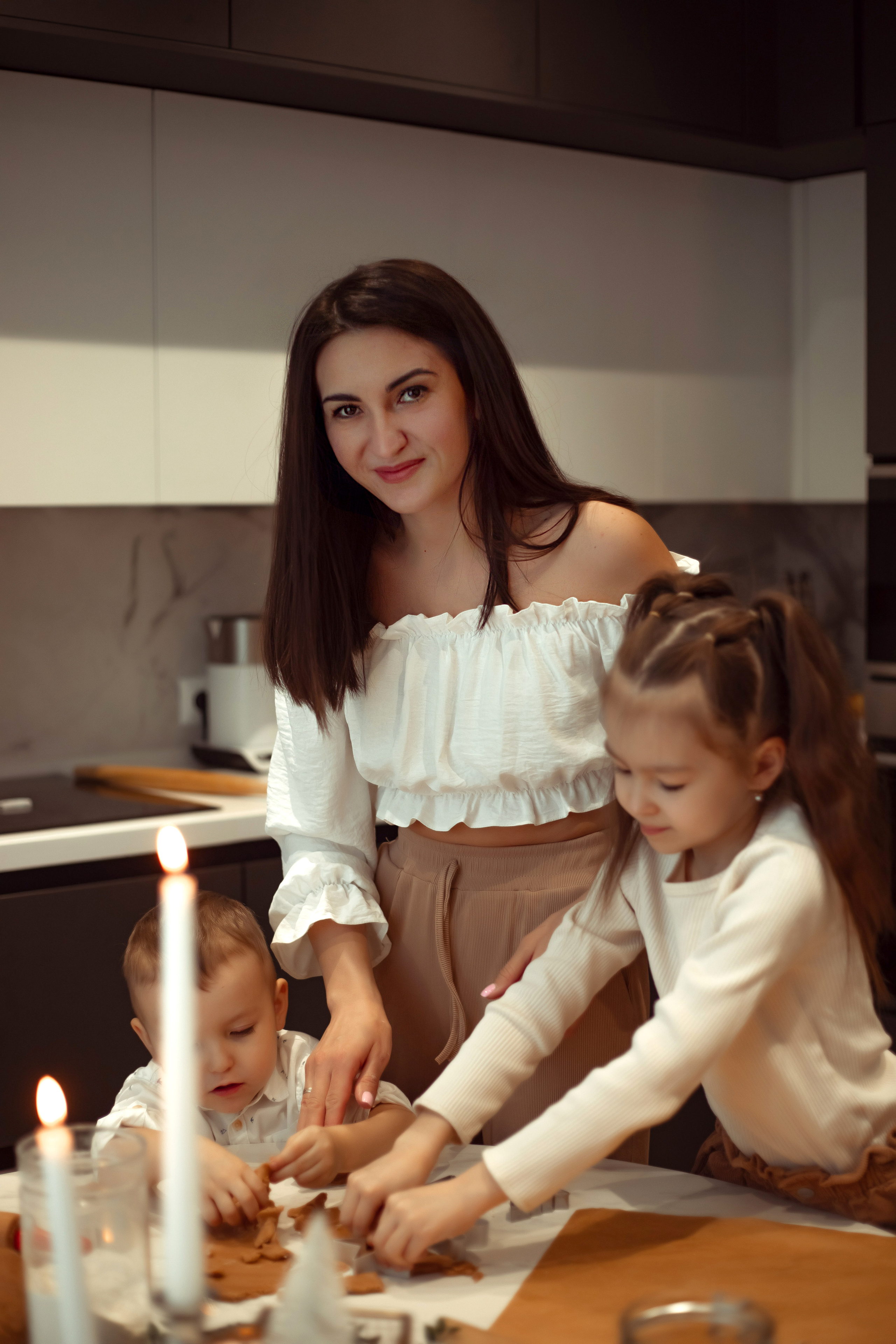 Домашняя съемка семьи Арслановых. Семейный и детский фотограф в Москве Дорогова Екатерина