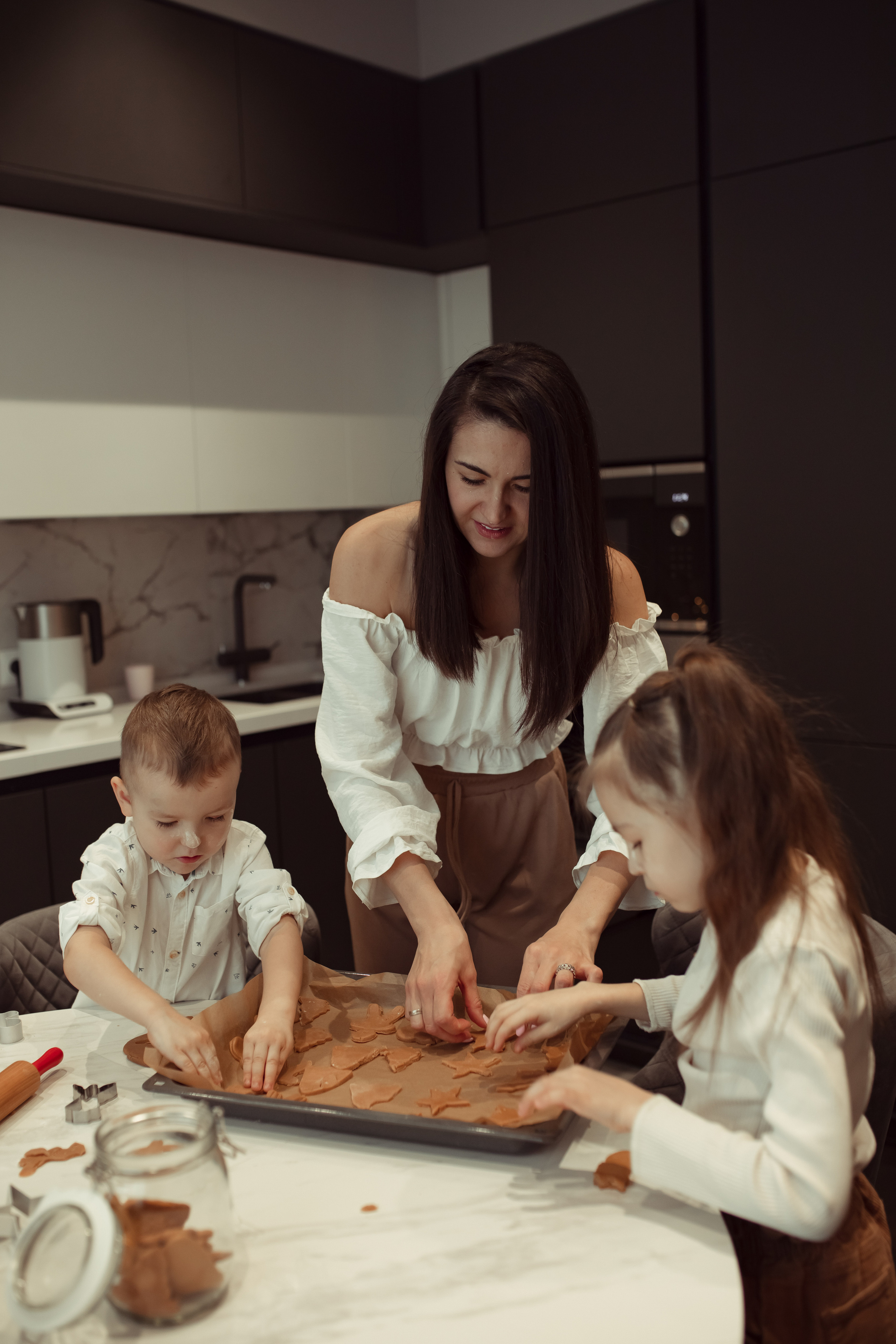 Домашняя съемка семьи Арслановых. Семейный и детский фотограф в Москве Дорогова Екатерина