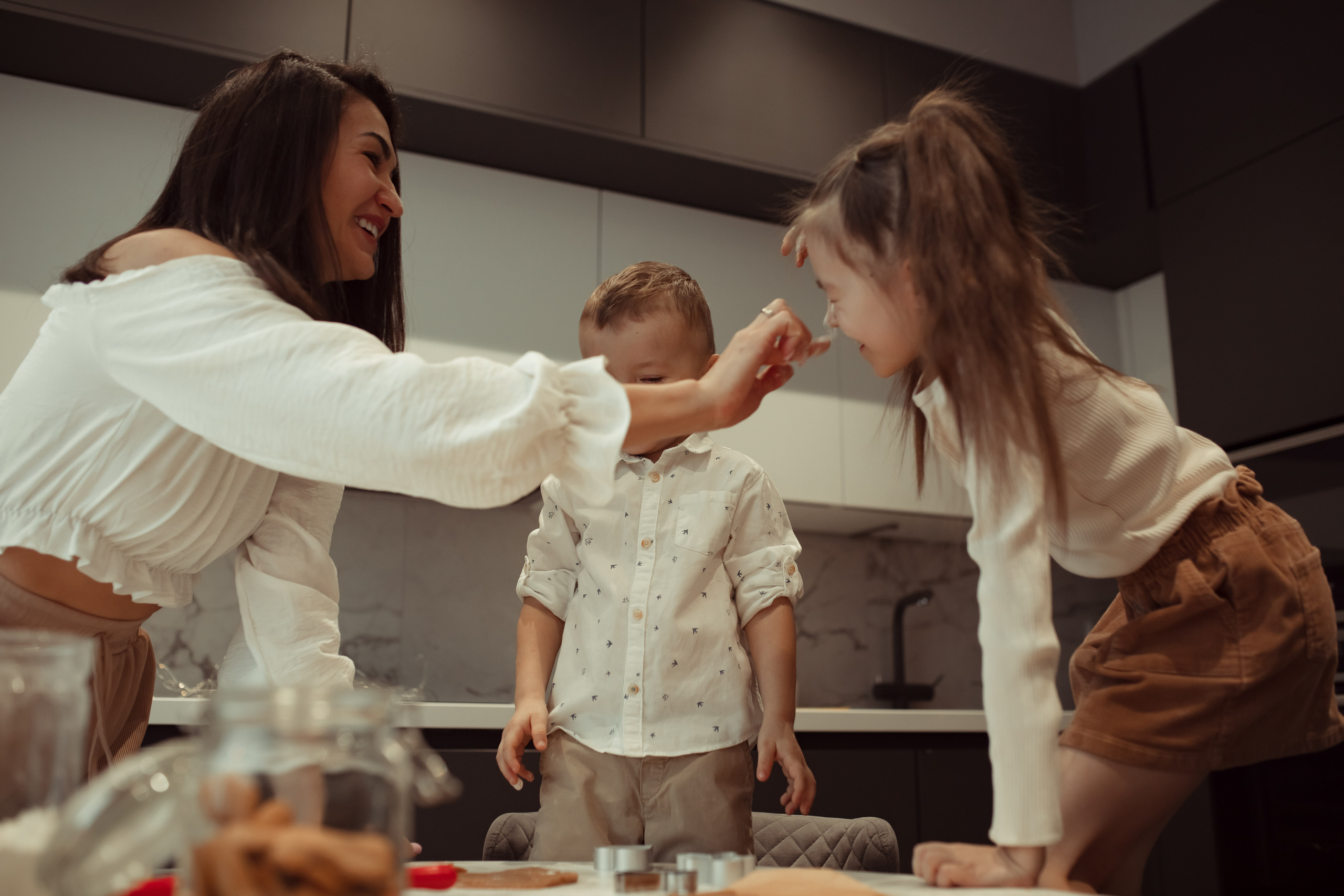 Домашняя съемка семьи Арслановых. Семейный и детский фотограф в Москве Дорогова Екатерина