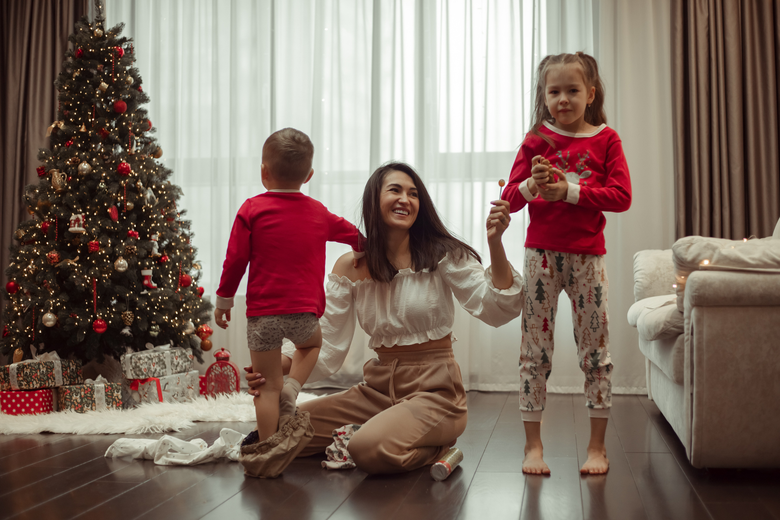 Домашняя съемка семьи Арслановых. Семейный и детский фотограф в Москве Дорогова Екатерина