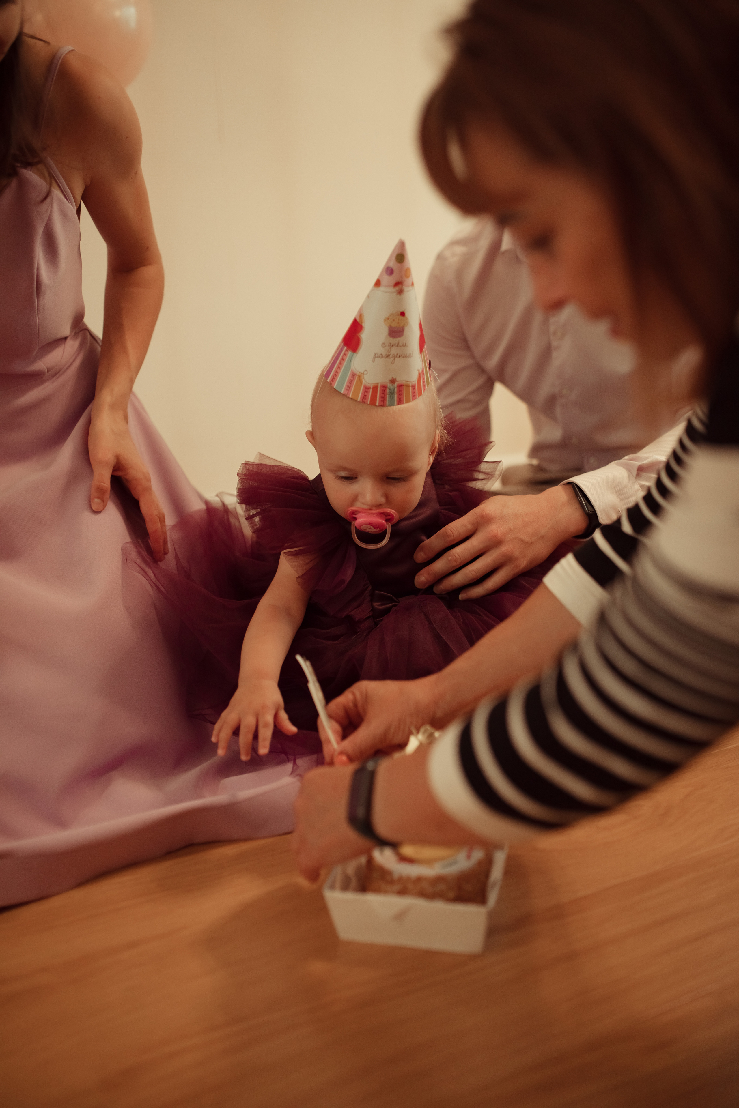 Домашняя фотосессия Елизаветы на 1 годик. Семейный и детский фотограф в Москве Дорогова Екатерина