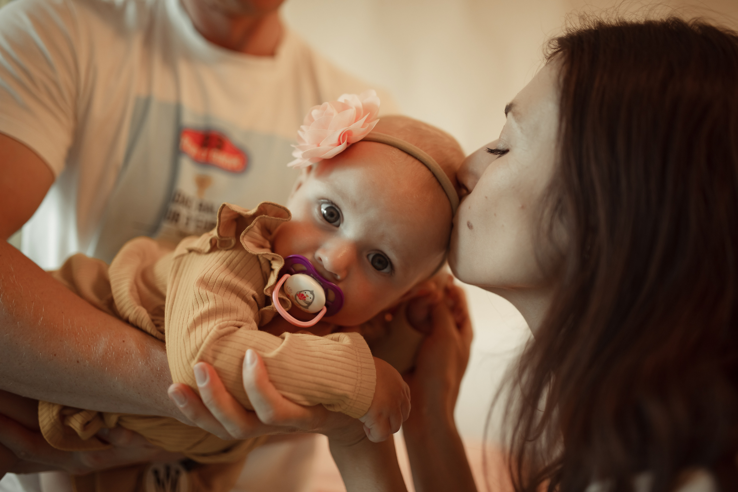 Домашняя фотосессия Елизаветы на 1 годик. Семейный и детский фотограф в Москве Дорогова Екатерина