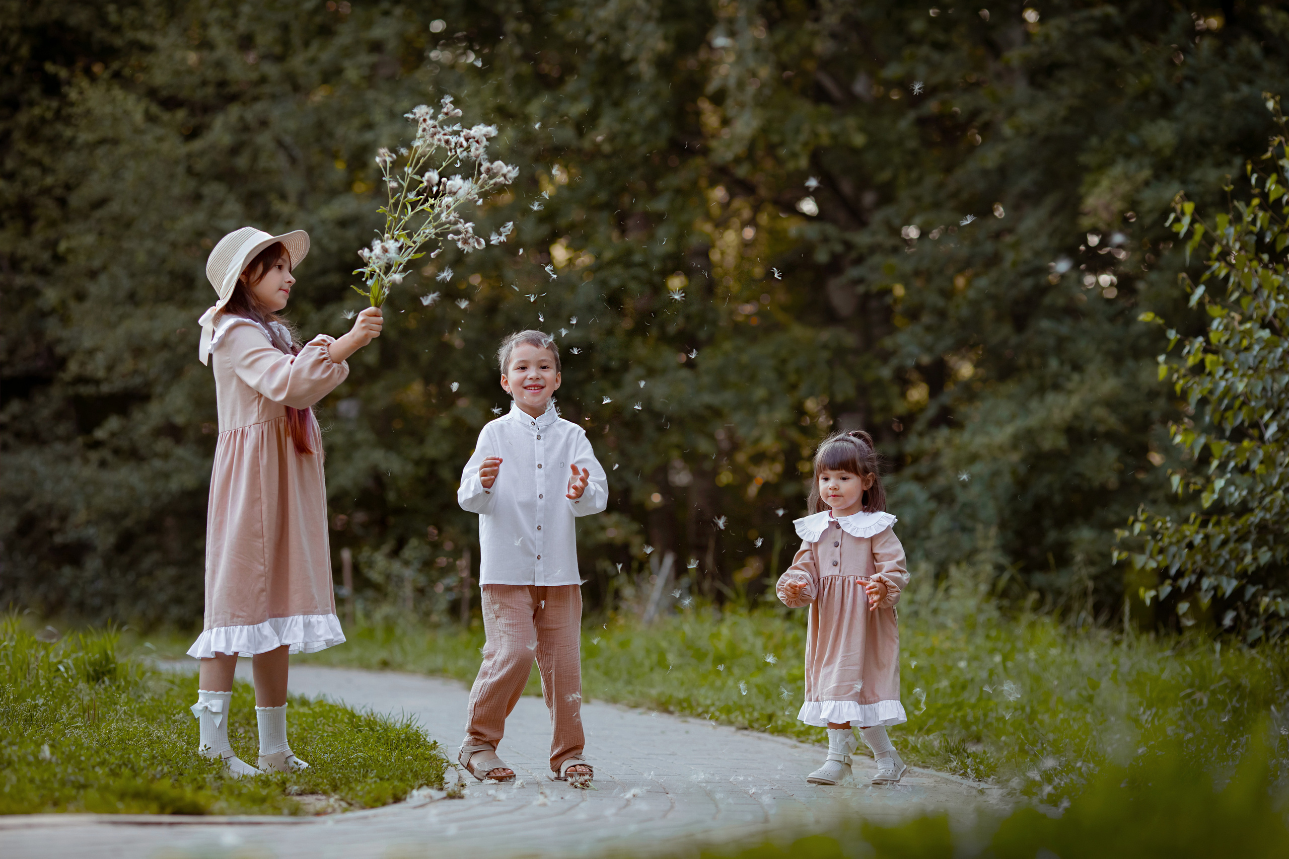 Однажды в ботаническом саду. Семейный и детский фотограф в Москве Дорогова Екатерина