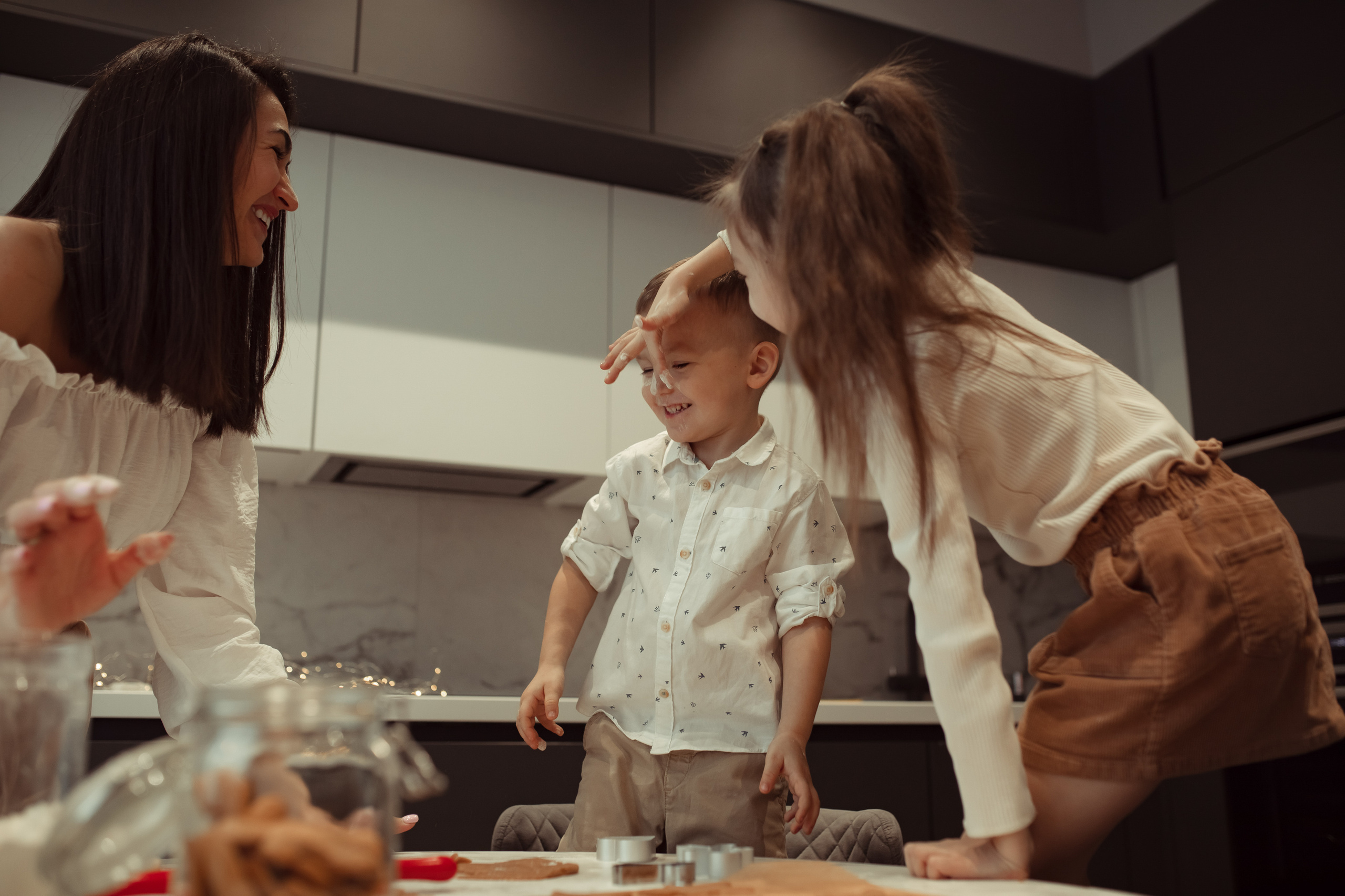 Домашняя съемка семьи Арслановых. Семейный и детский фотограф в Москве Дорогова Екатерина