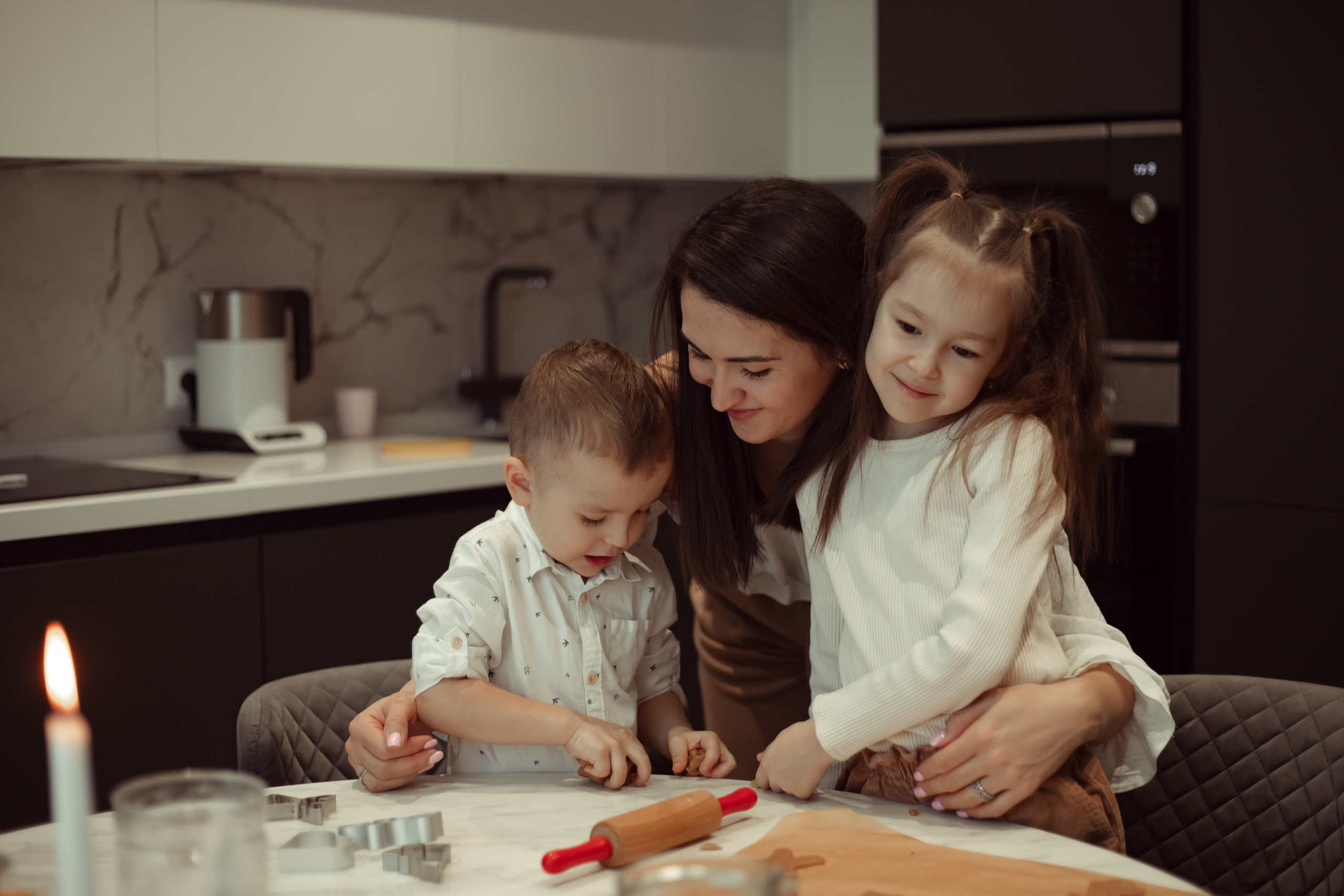 Домашняя съемка семьи Арслановых. Семейный и детский фотограф в Москве Дорогова Екатерина