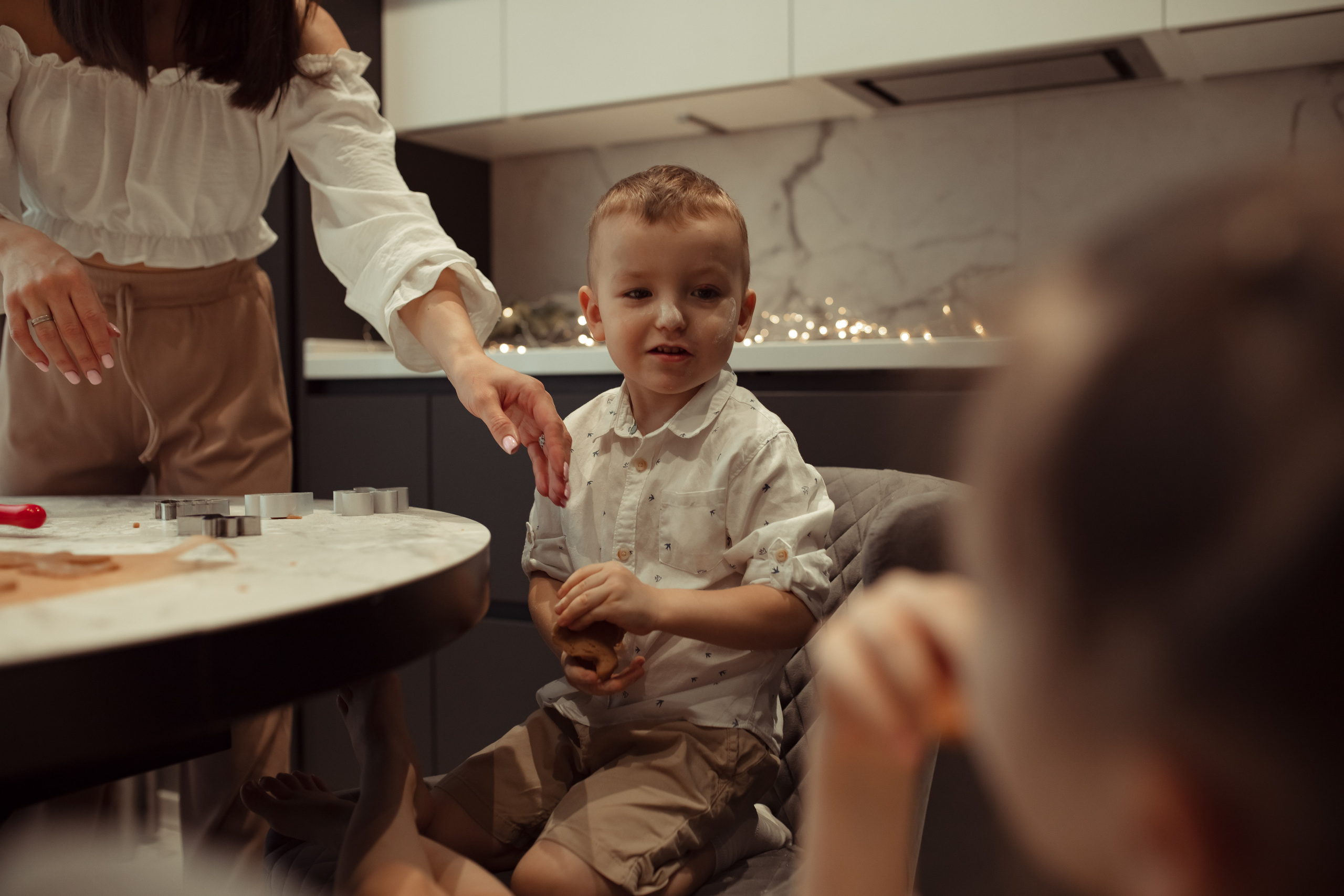 Домашняя съемка семьи Арслановых. Семейный и детский фотограф в Москве Дорогова Екатерина