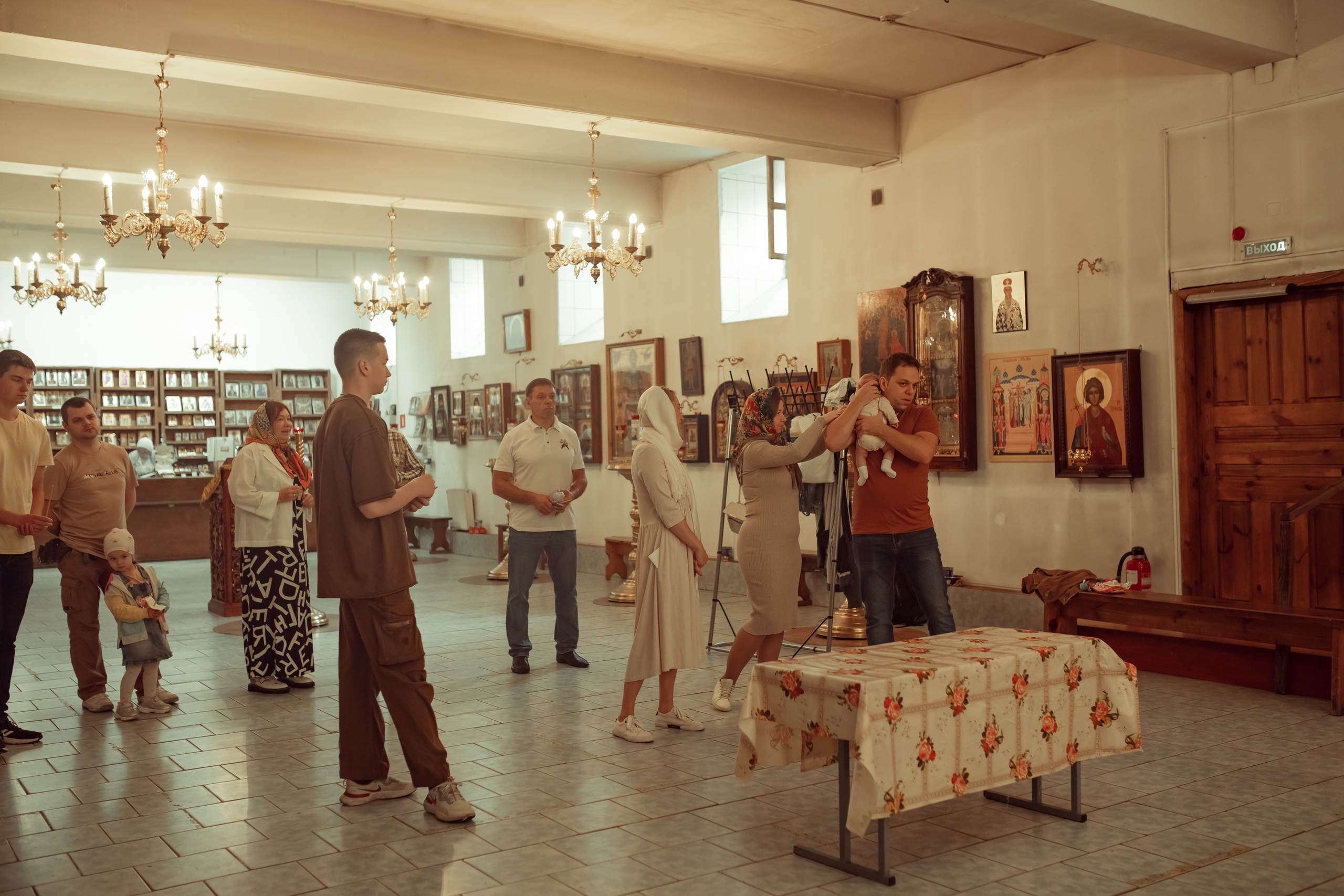 Крещение Аришки. Семейный и детский фотограф в Москве Дорогова Екатерина