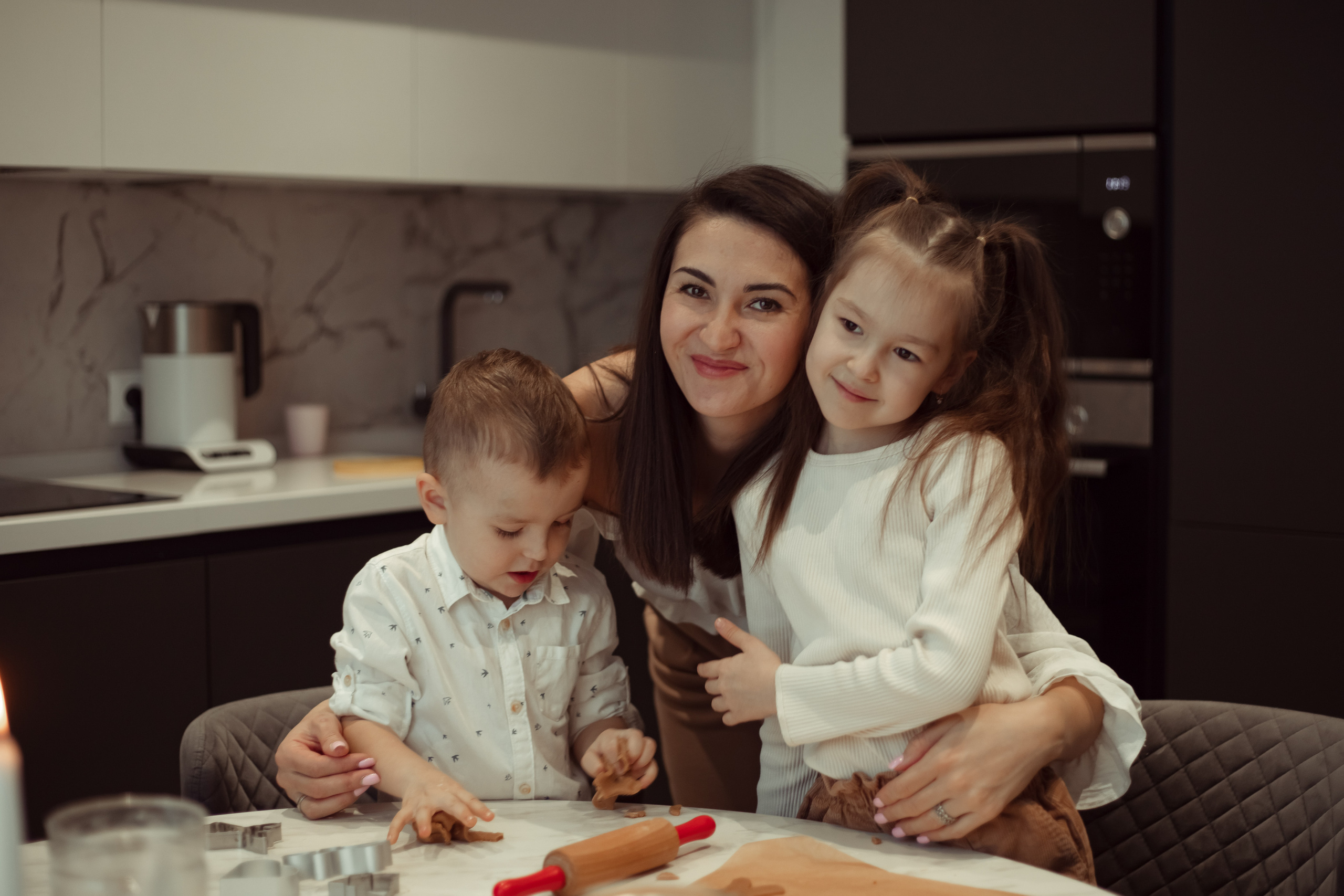 Домашняя съемка семьи Арслановых. Семейный и детский фотограф в Москве Дорогова Екатерина