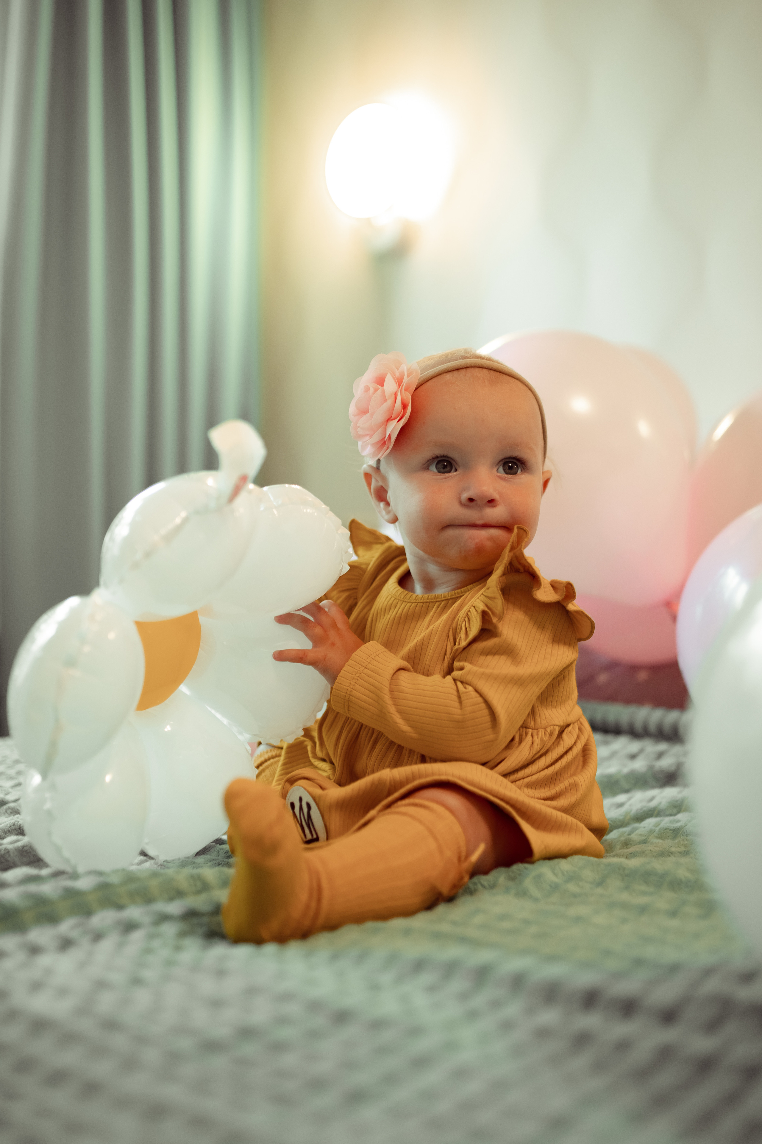 Домашняя фотосессия Елизаветы на 1 годик. Семейный и детский фотограф в Москве Дорогова Екатерина