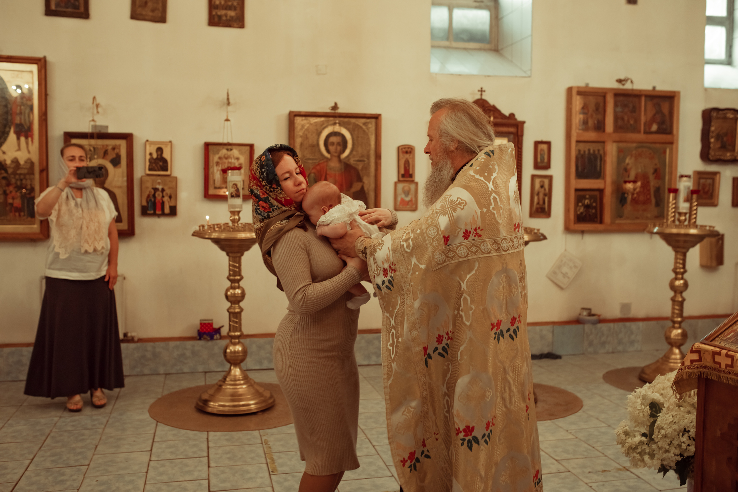 Крещение Аришки. Семейный и детский фотограф в Москве Дорогова Екатерина
