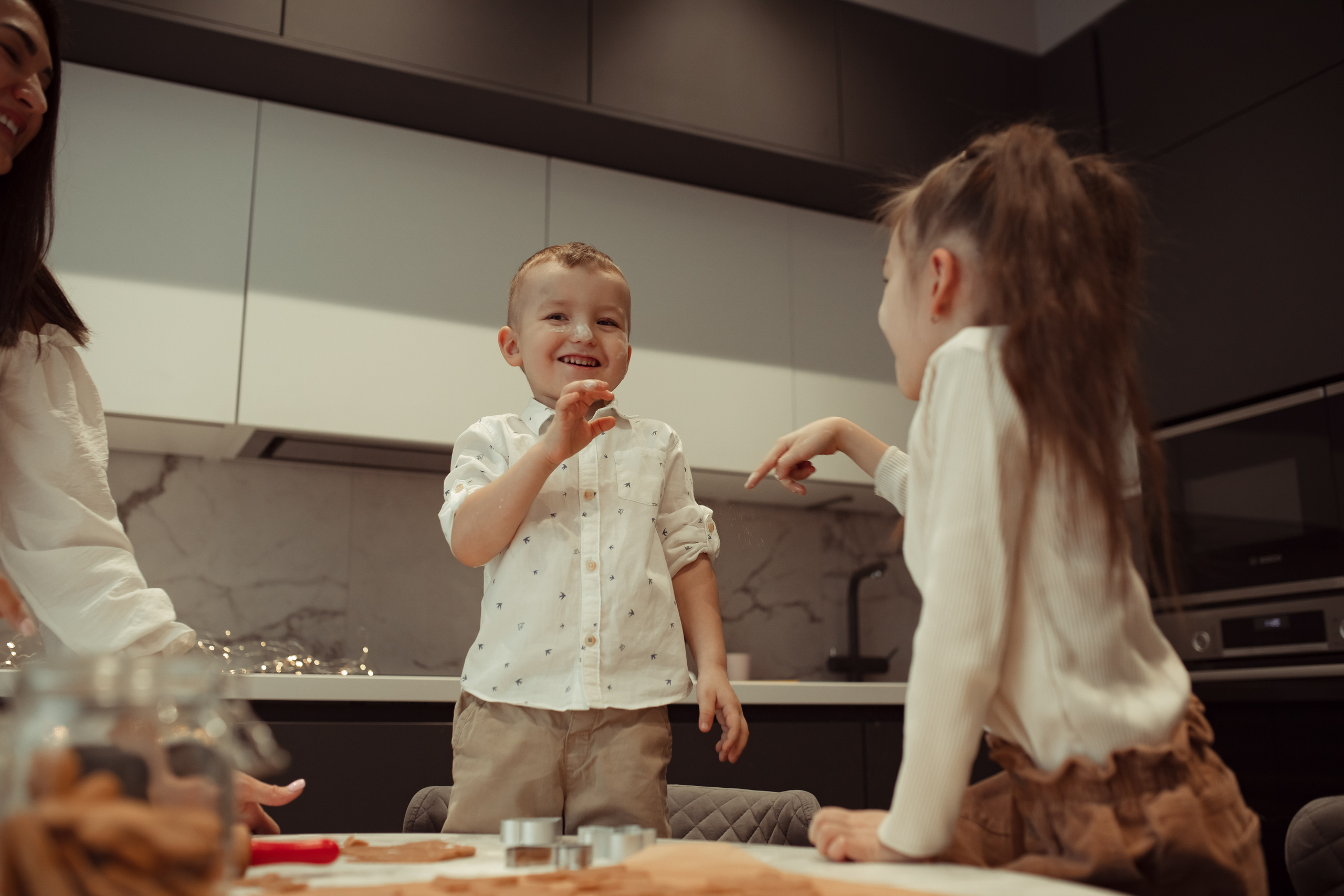 Домашняя съемка семьи Арслановых. Семейный и детский фотограф в Москве Дорогова Екатерина