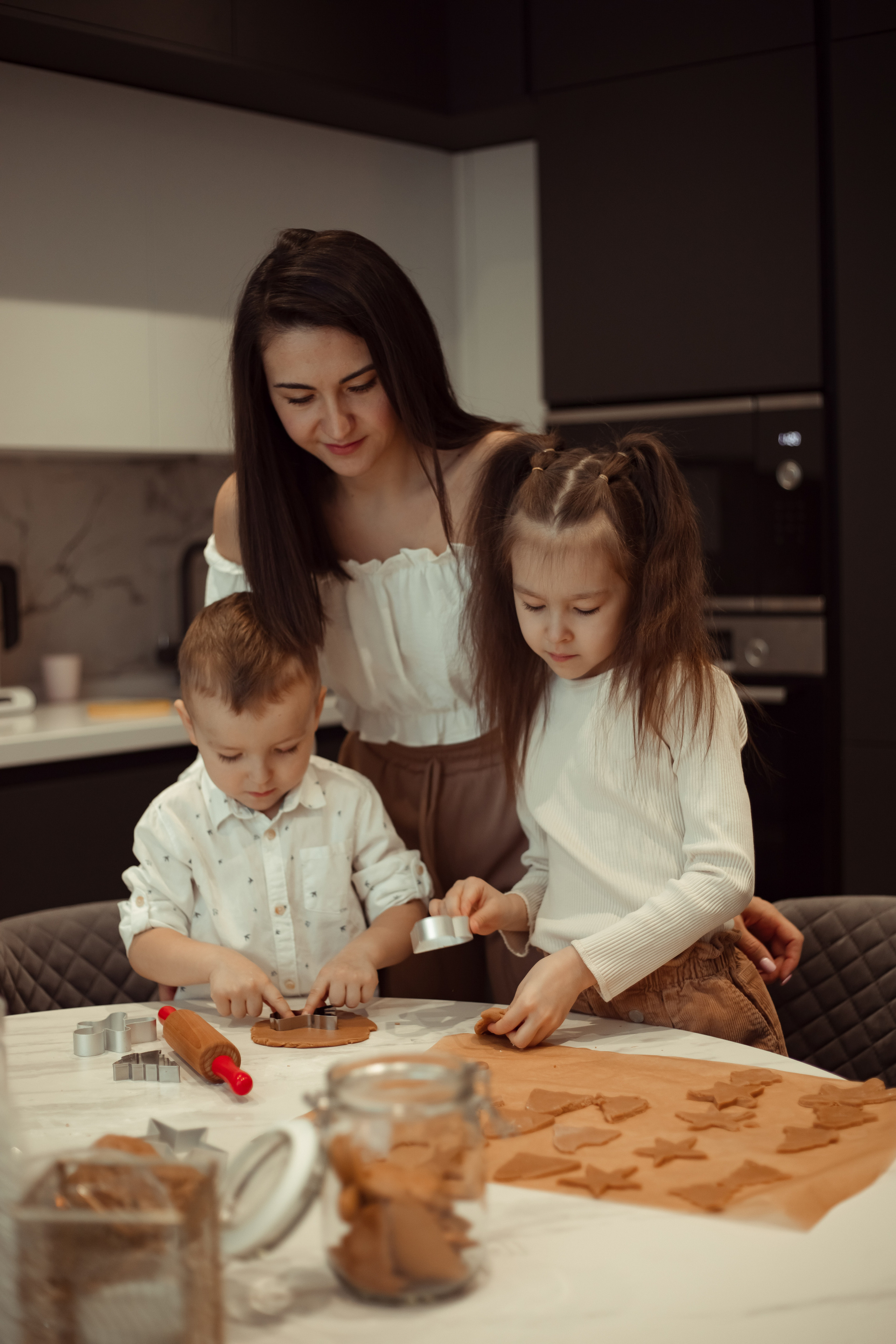 Домашняя съемка семьи Арслановых. Семейный и детский фотограф в Москве Дорогова Екатерина