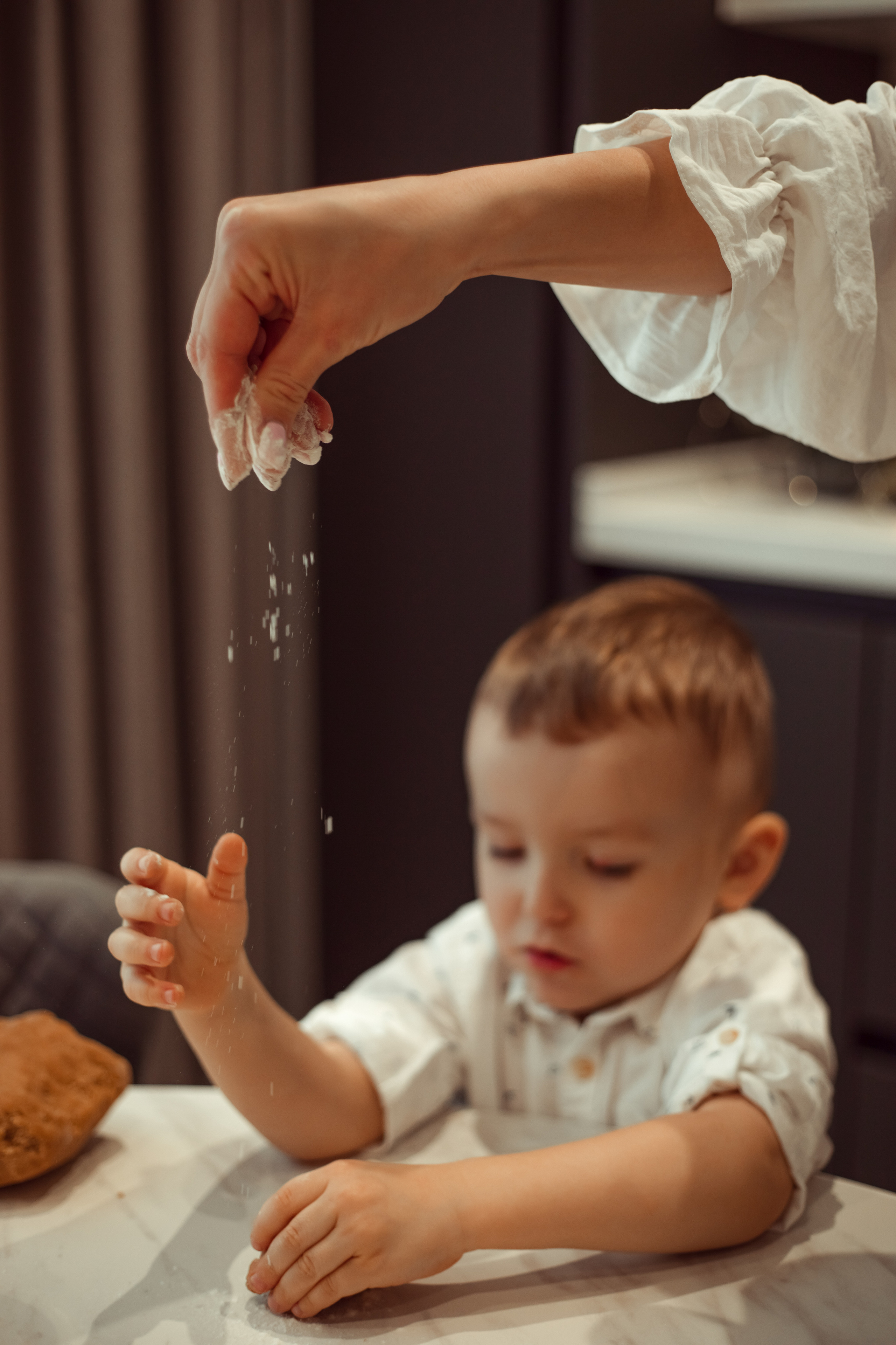 Домашняя съемка семьи Арслановых. Семейный и детский фотограф в Москве Дорогова Екатерина