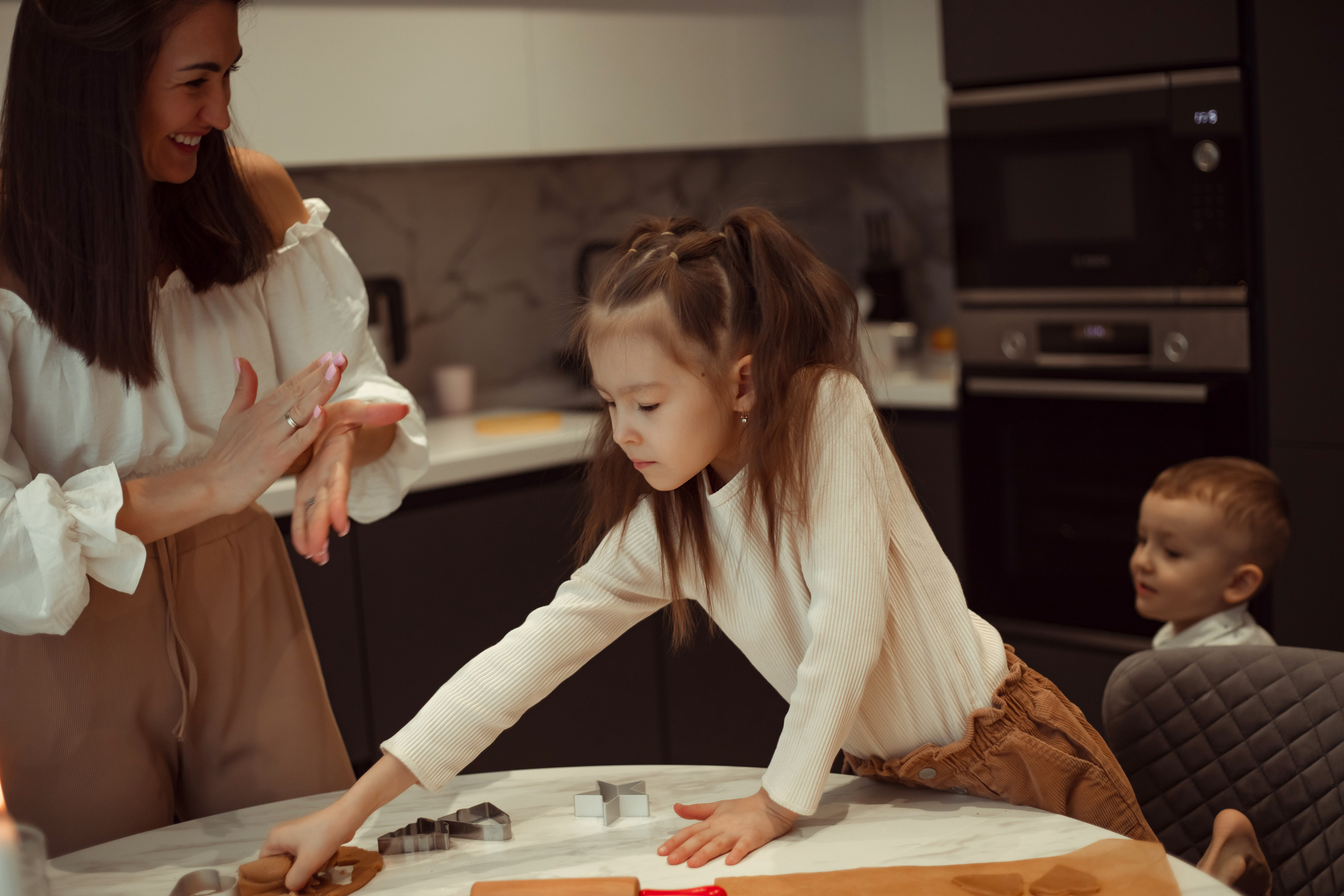 Домашняя съемка семьи Арслановых. Семейный и детский фотограф в Москве Дорогова Екатерина