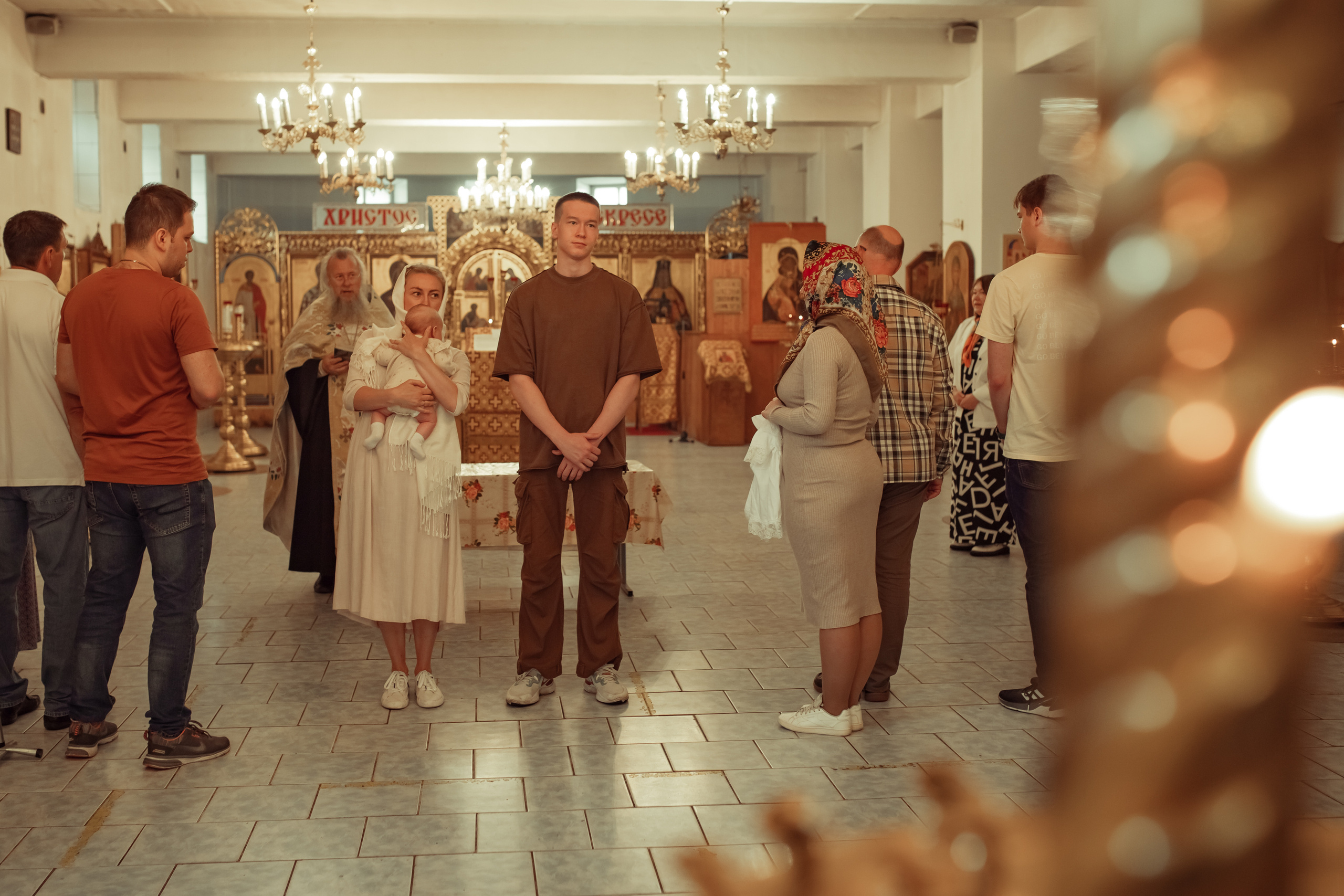 Крещение Аришки. Семейный и детский фотограф в Москве Дорогова Екатерина