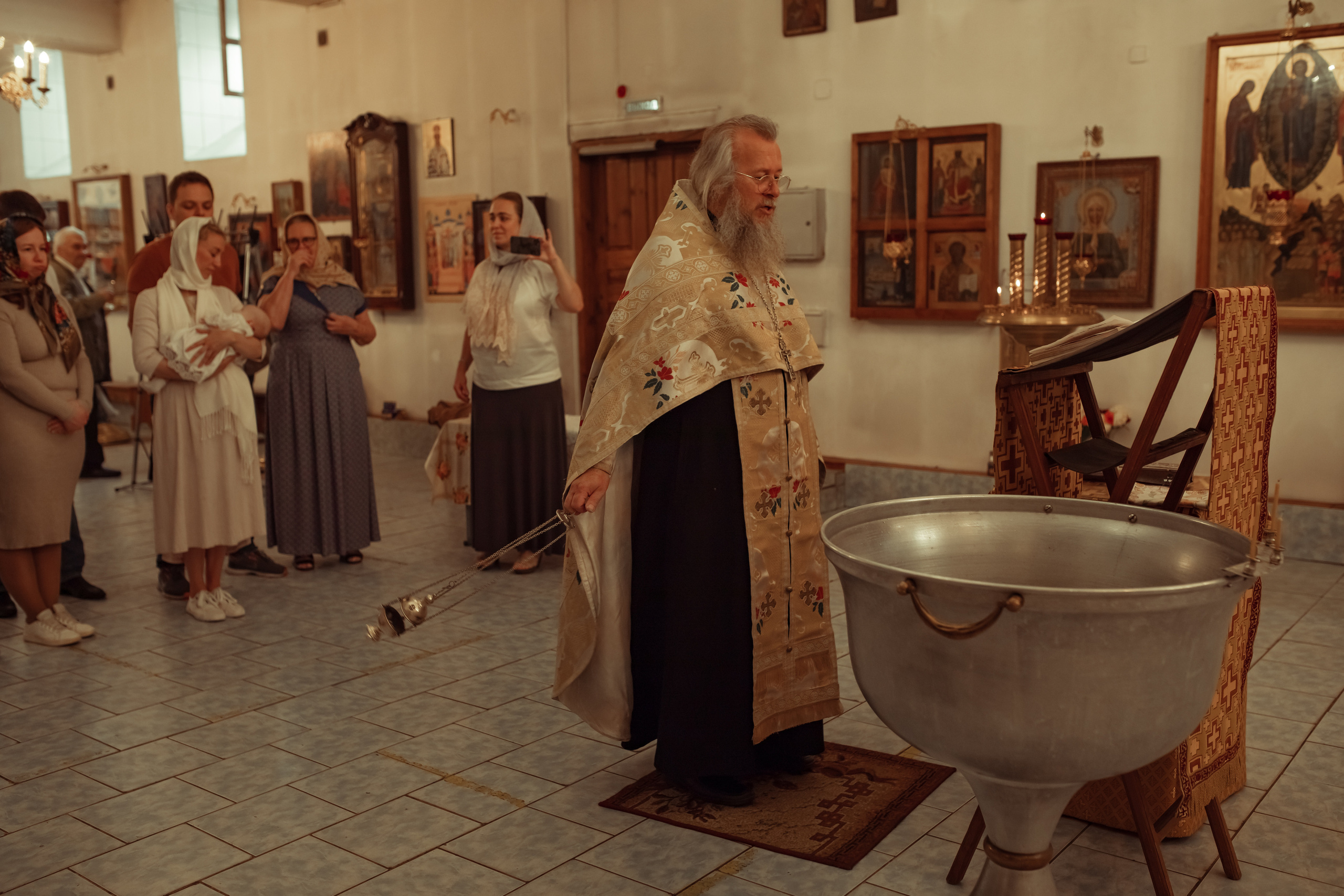 Крещение Аришки. Семейный и детский фотограф в Москве Дорогова Екатерина