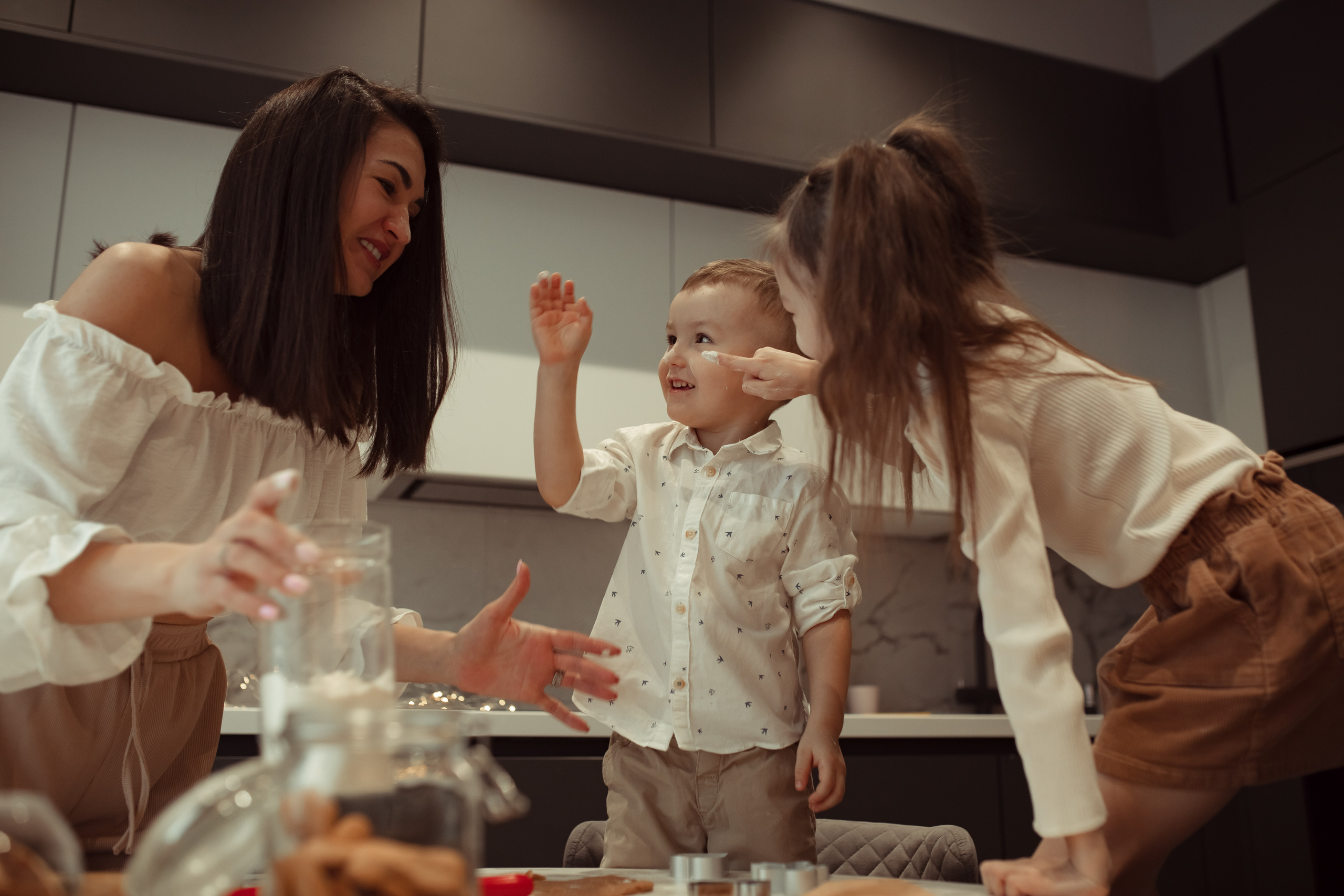 Домашняя съемка семьи Арслановых. Семейный и детский фотограф в Москве Дорогова Екатерина