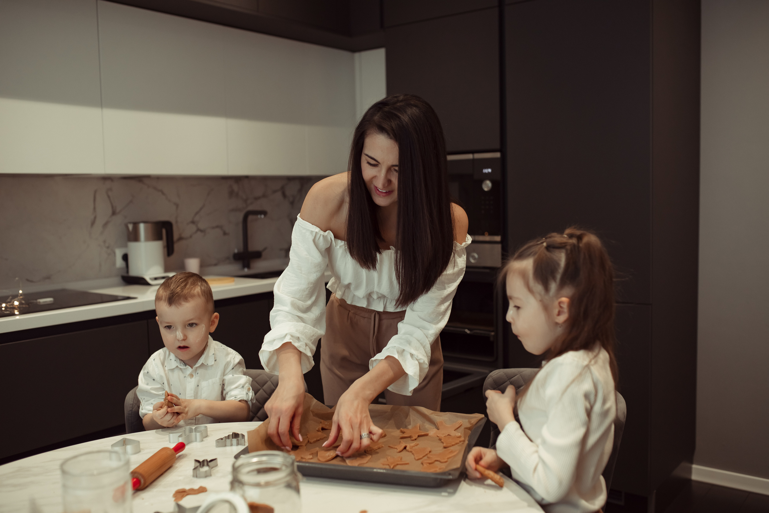 Домашняя съемка семьи Арслановых. Семейный и детский фотограф в Москве Дорогова Екатерина