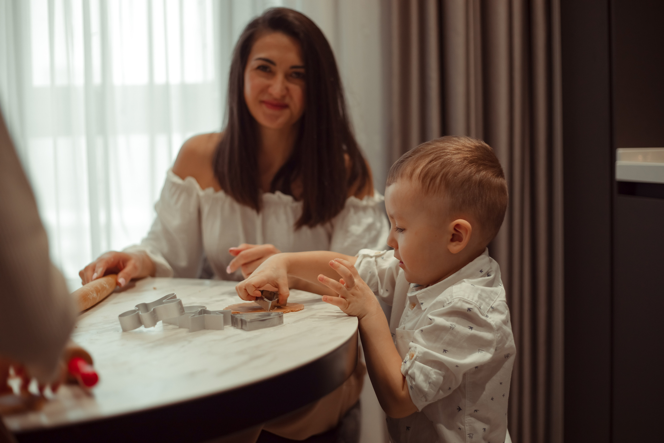 Домашняя съемка семьи Арслановых. Семейный и детский фотограф в Москве Дорогова Екатерина