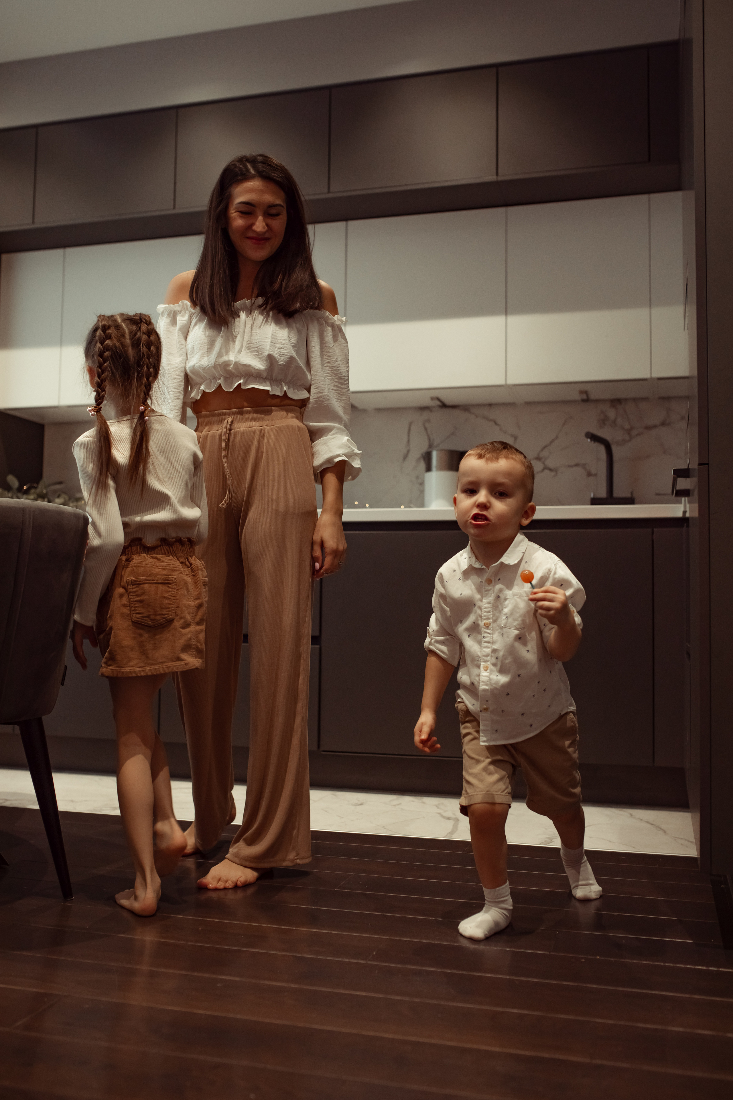 Домашняя съемка семьи Арслановых. Семейный и детский фотограф в Москве Дорогова Екатерина