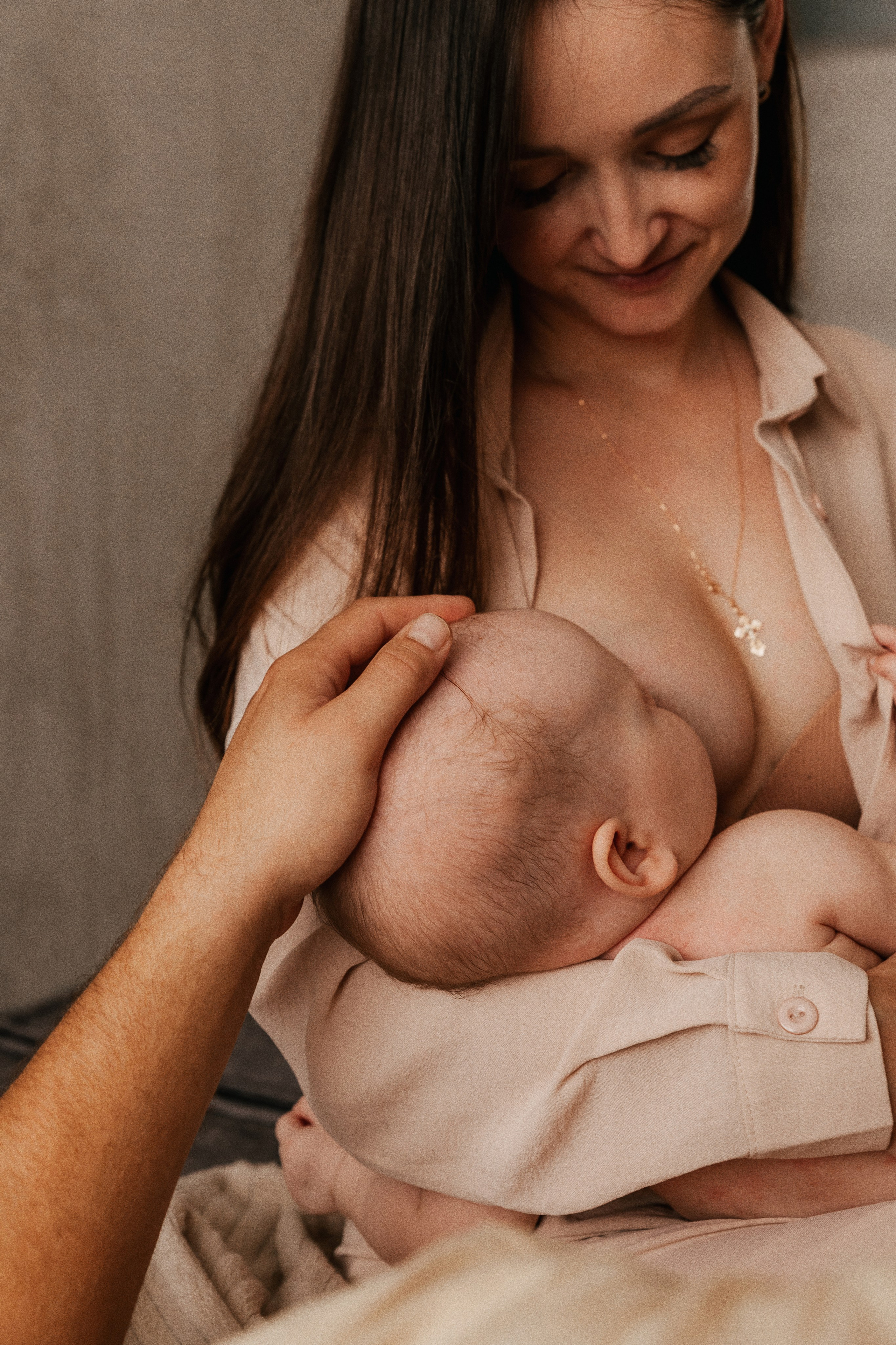 Стас, Юля, Артем и Алина. Семейный фотограф • Домашние съемки в Нижнем Новгороде
