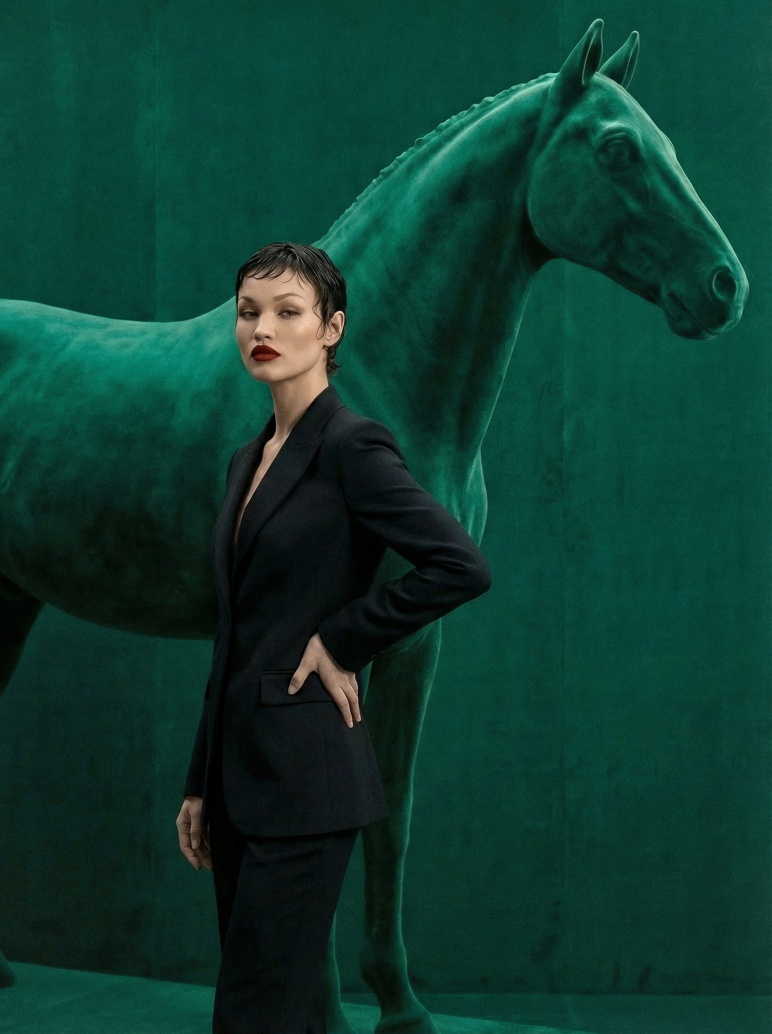 GREEN HORSE. Портретный фотограф Анна Мерзлякова