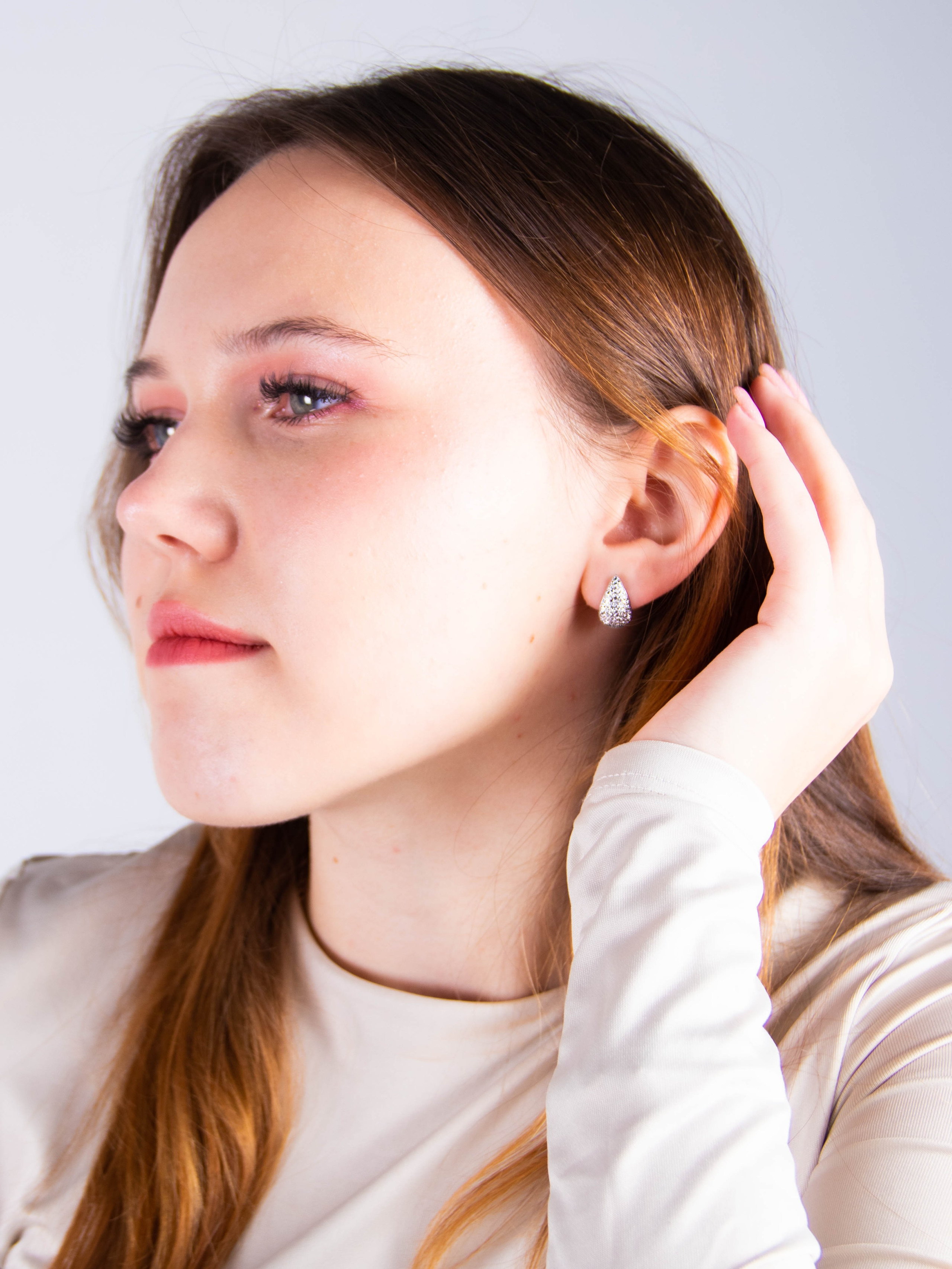 Серьги серебро. «Матрица»