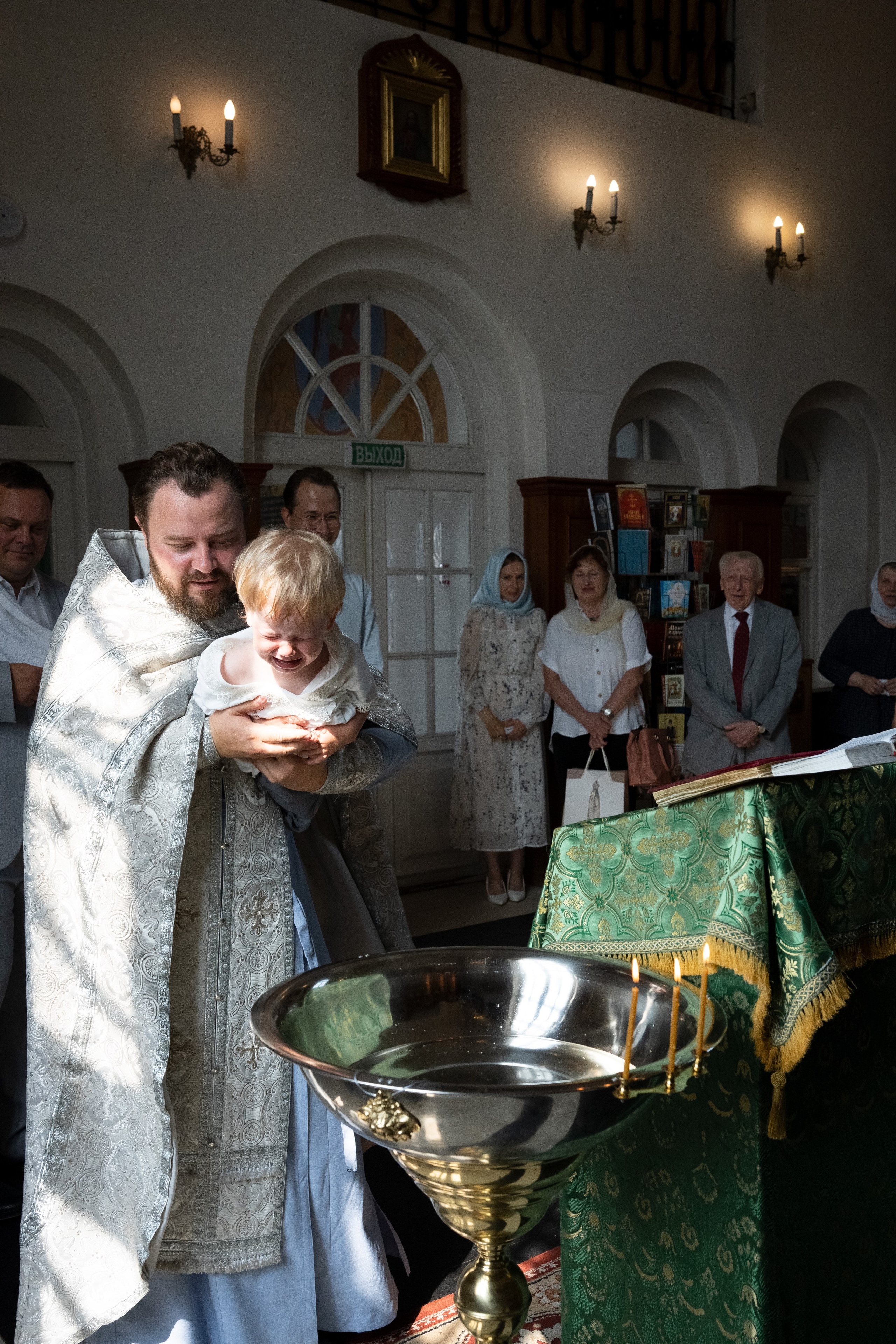 Крещение Анатолия. Студийный и портретный фотограф в САНКТ-ПЕТЕРБУРГЕИрина Махаон