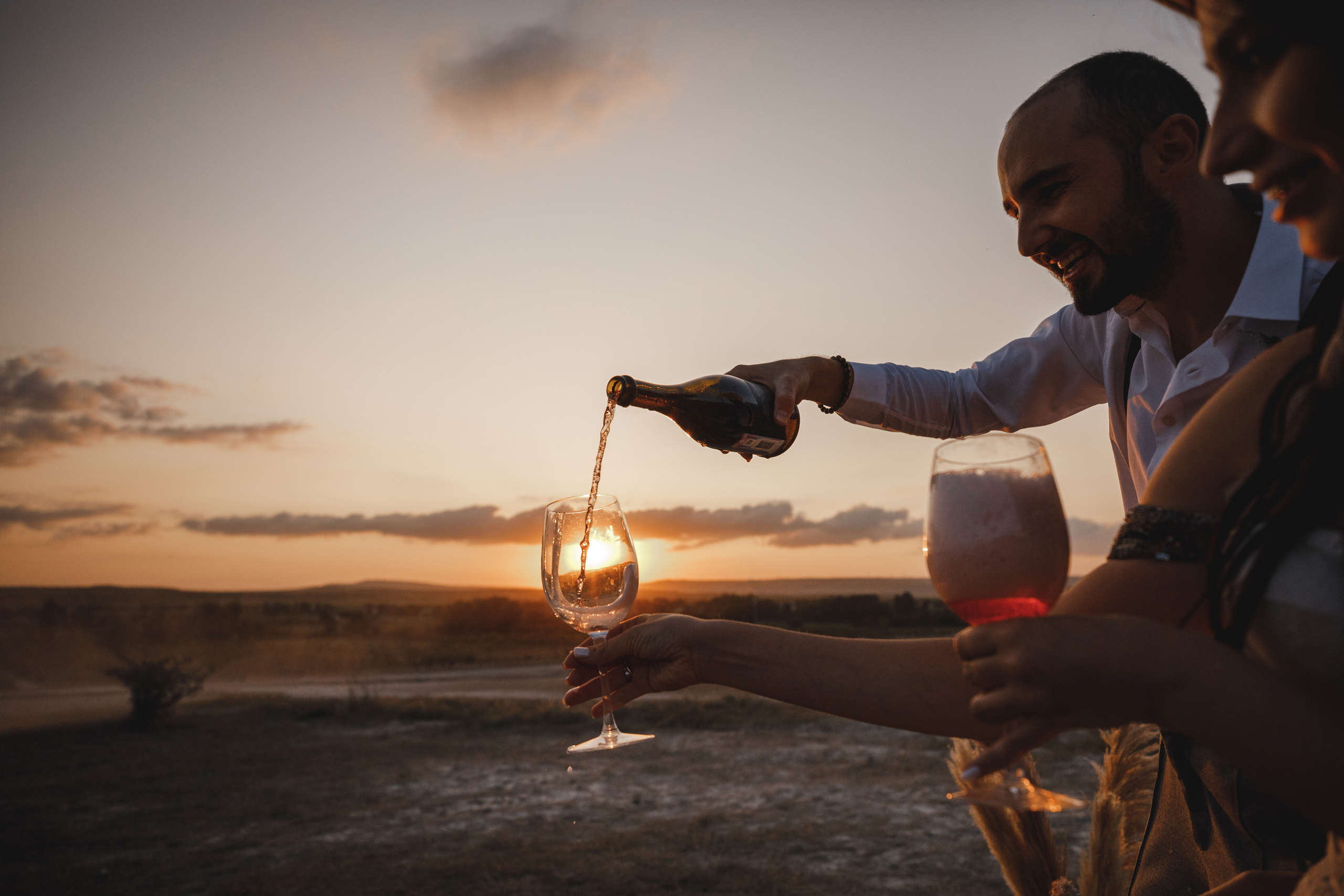 Стильная Бохо съёмка у Белой скалы. Свадебный фотограф в Крыму и Севастополе — Белов Виталий