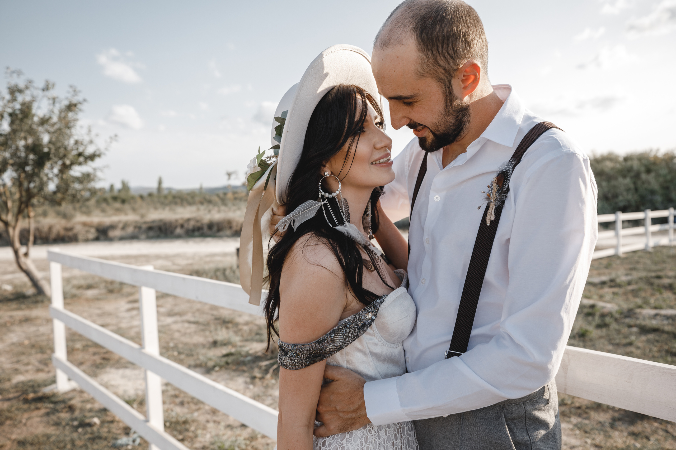 Стильная Бохо съёмка у Белой скалы. Свадебный фотограф в Крыму и Севастополе — Белов Виталий