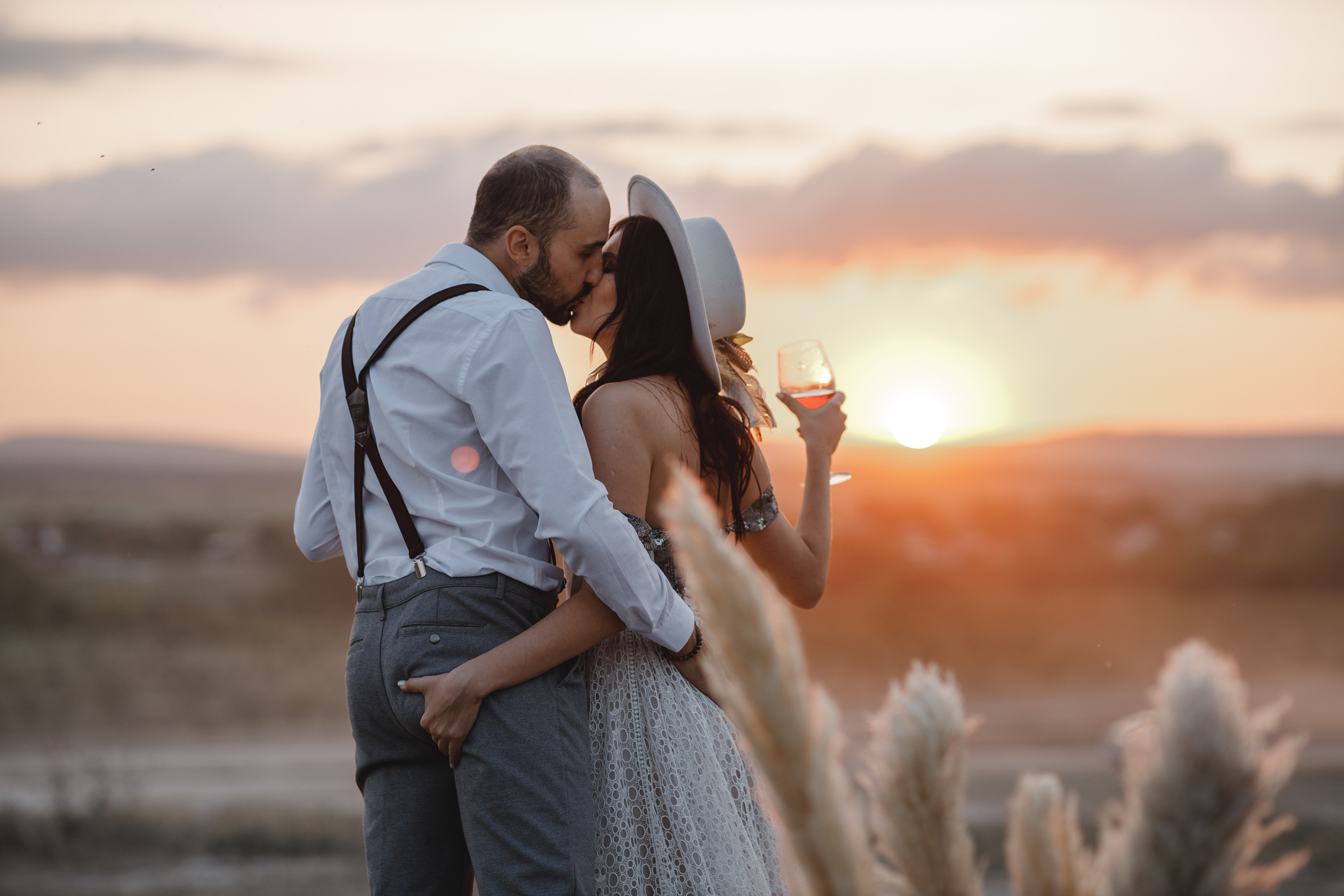 Стильная Бохо съёмка у Белой скалы. Свадебный фотограф в Крыму и Севастополе — Белов Виталий