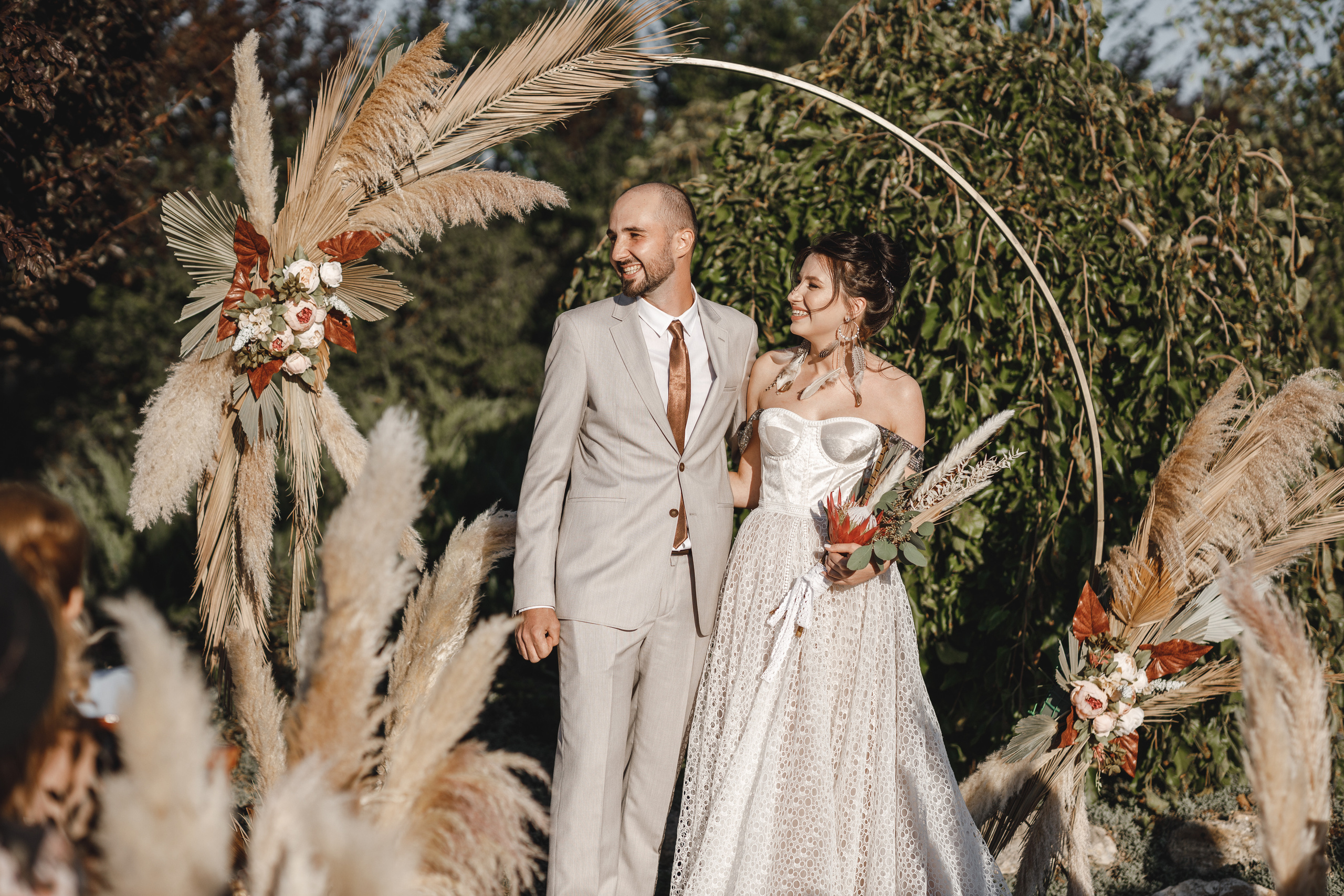 Стильная Бохо съёмка у Белой скалы. Свадебный фотограф в Крыму и Севастополе — Белов Виталий