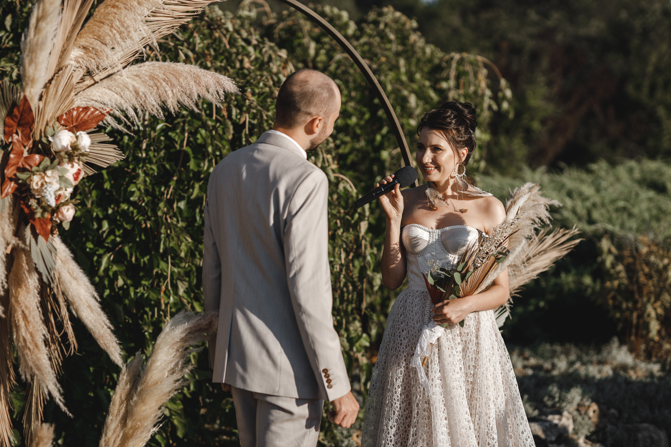 Стильная Бохо съёмка у Белой скалы. Свадебный фотограф в Крыму и Севастополе — Белов Виталий
