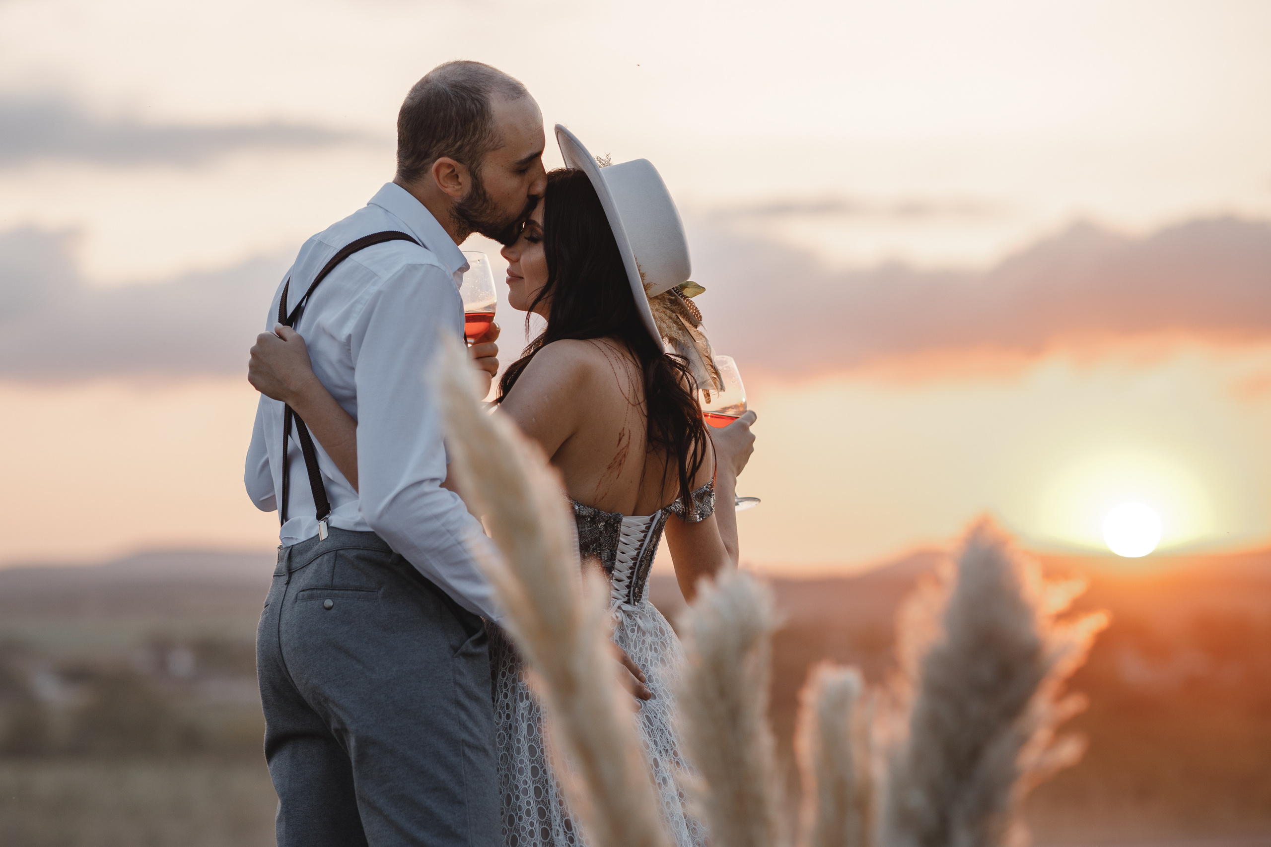 Стильная Бохо съёмка у Белой скалы. Свадебный фотограф в Крыму и Севастополе — Белов Виталий