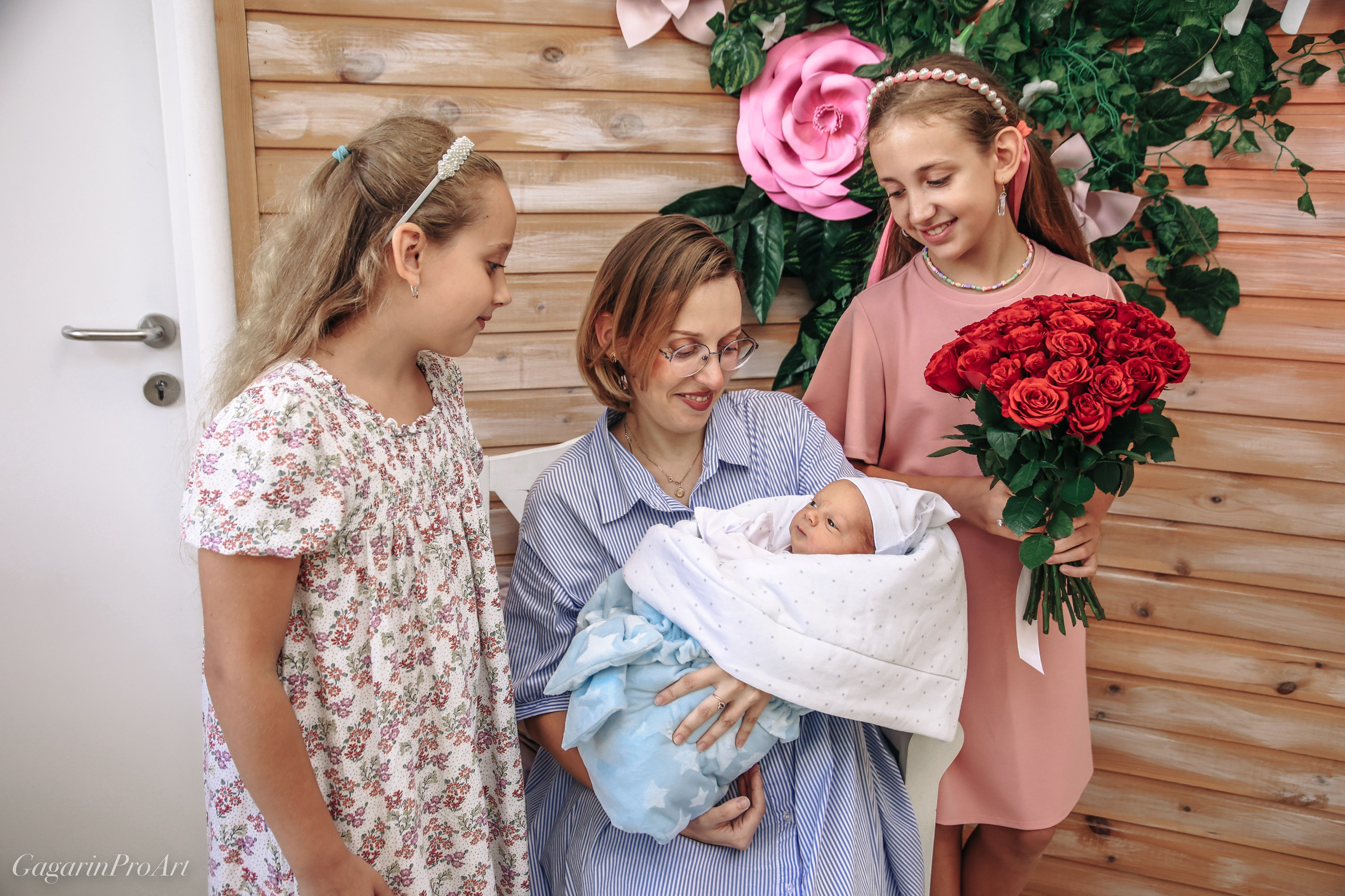 Фотосъёмка выписки из родильного дома. GagarinProArt