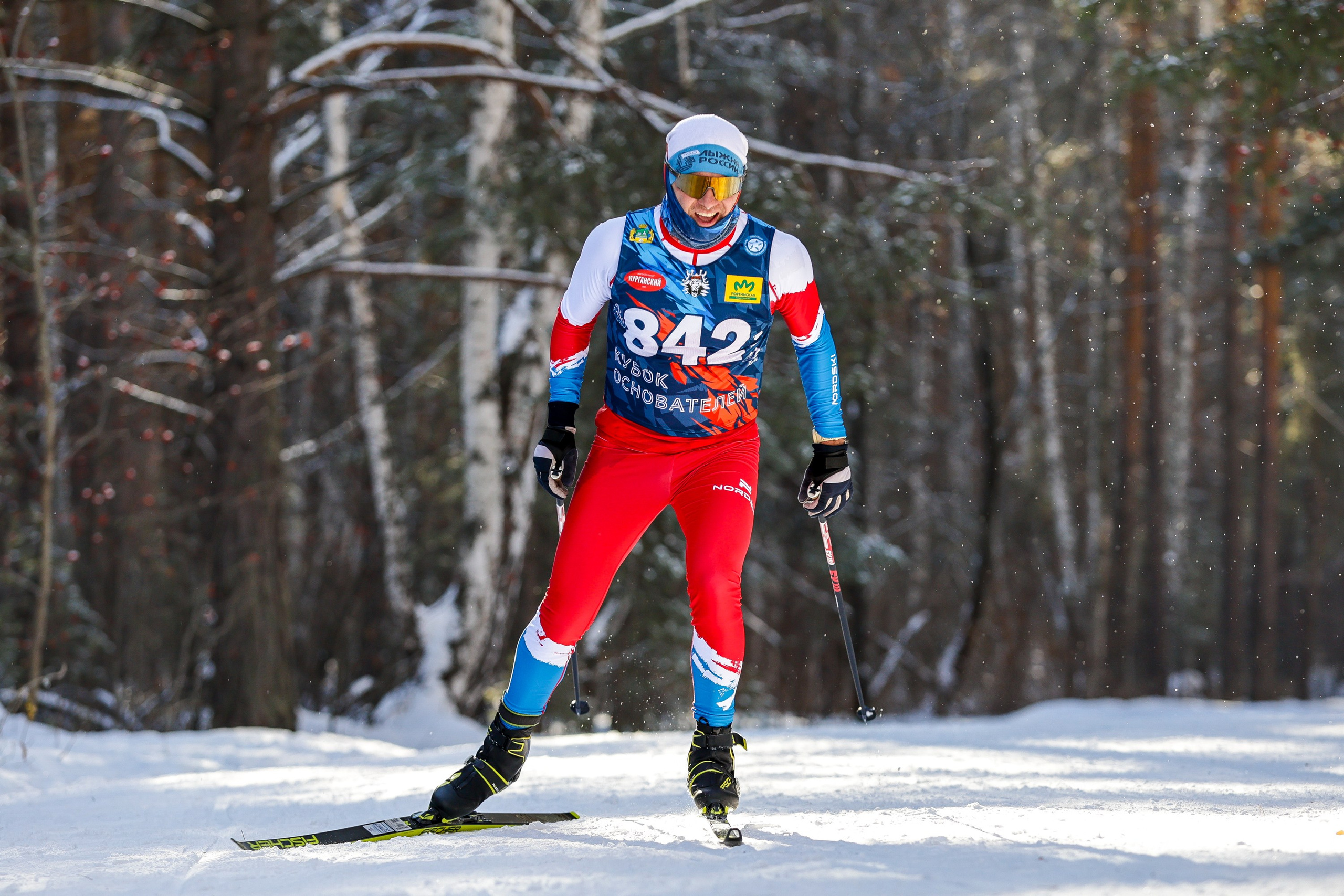 Лыжные гонки. Спортивный и репортажный фотограф в Екатеринбурге Пустовая Аделя