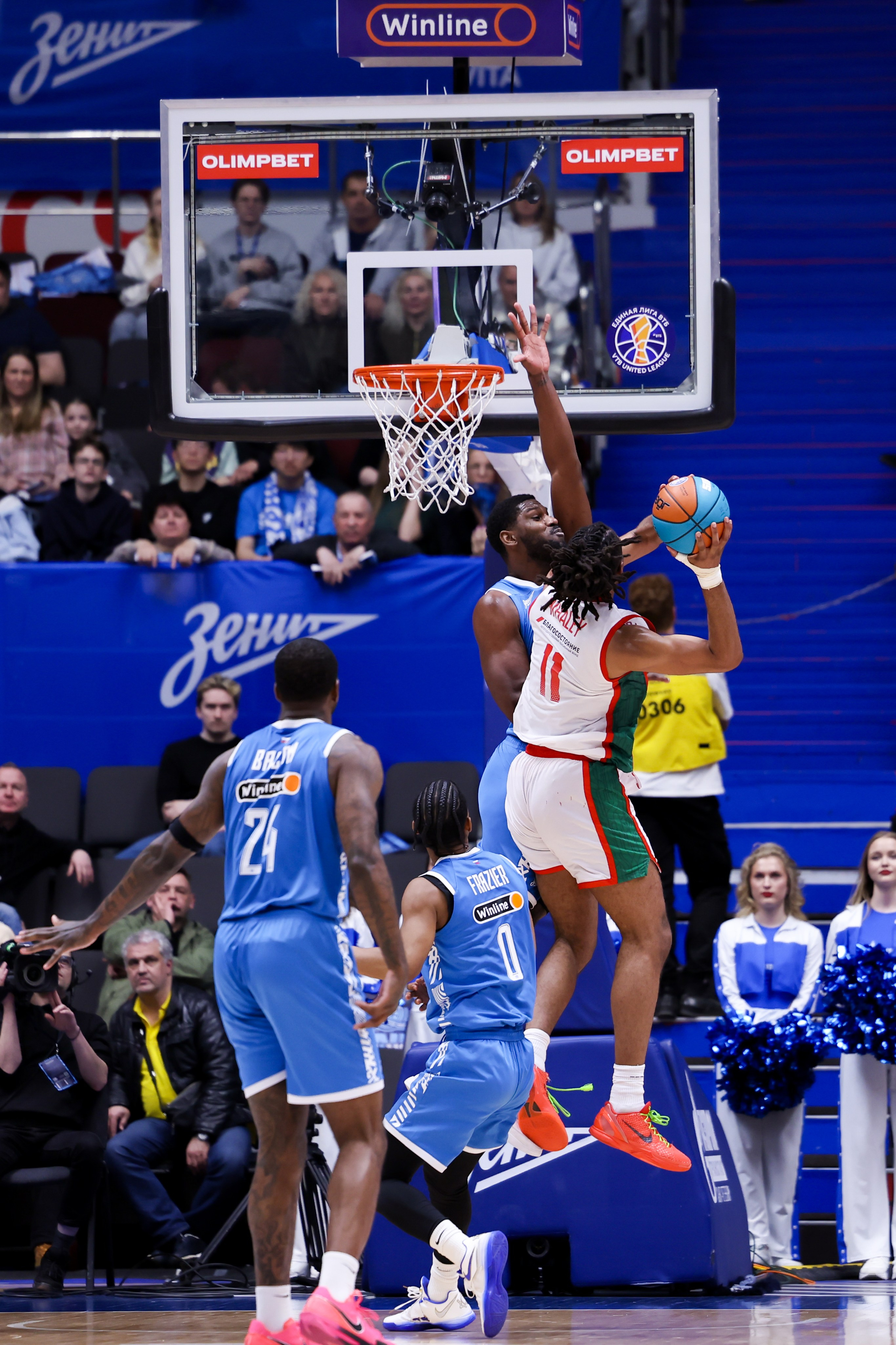 БК Зенит — БК Локомотив-Кубань 07.05.2025. Спортивный и репортажный фотограф Антон Тереханов