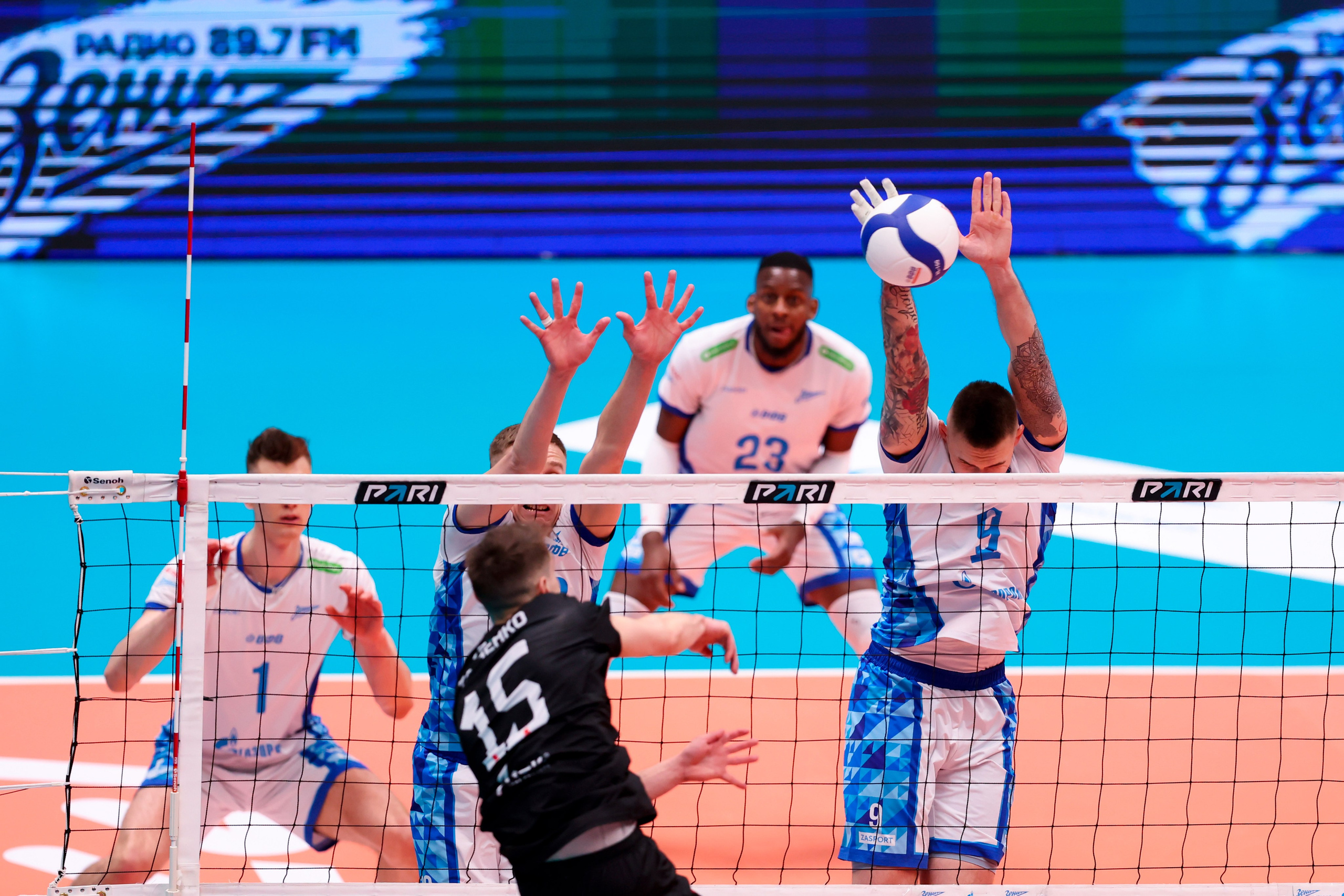 ВК Зенит — ВК Белогорье 08.04.2025. Спортивный и репортажный фотограф Антон Тереханов