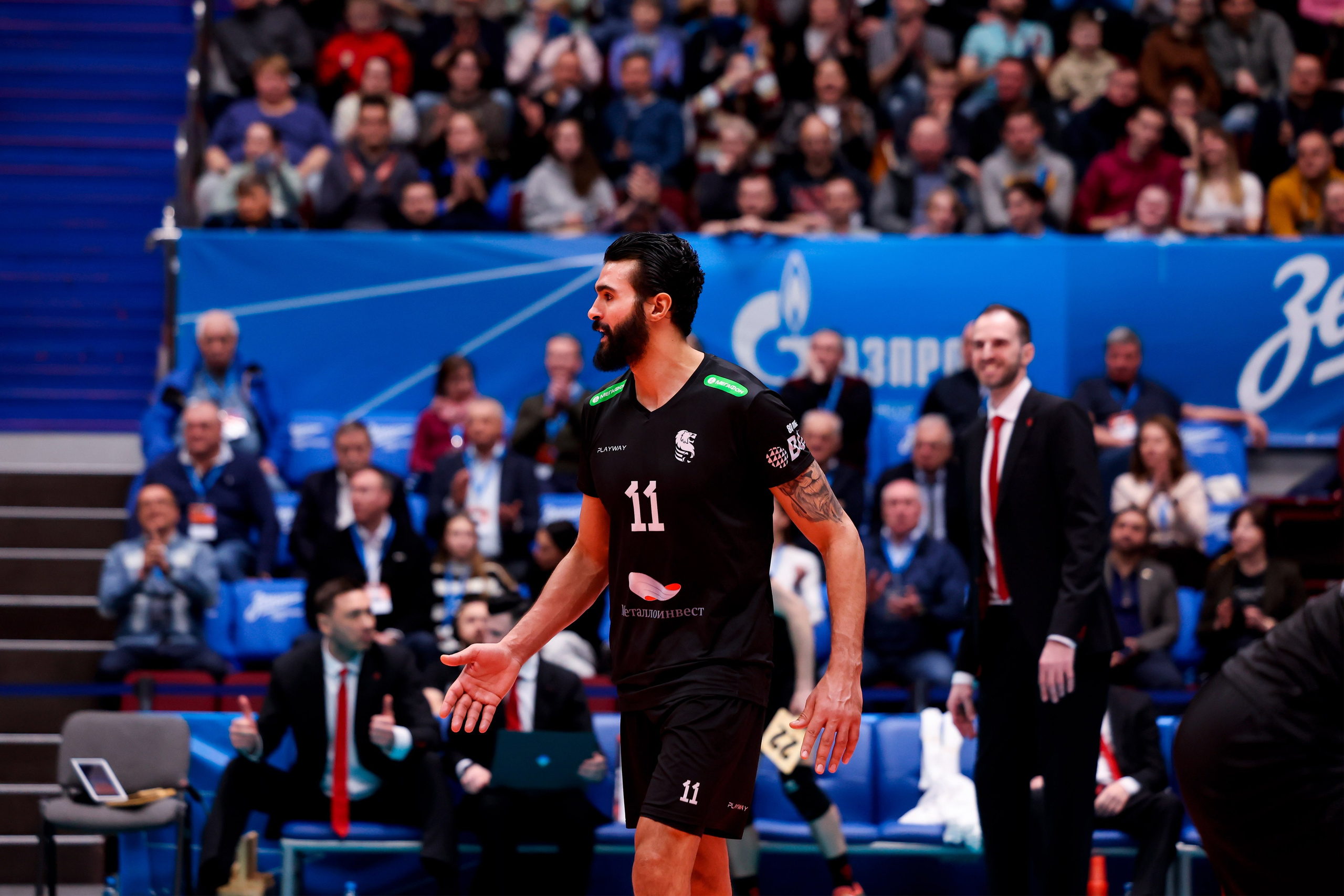 ВК Зенит — ВК Белогорье 08.04.2025. Спортивный и репортажный фотограф Антон Тереханов