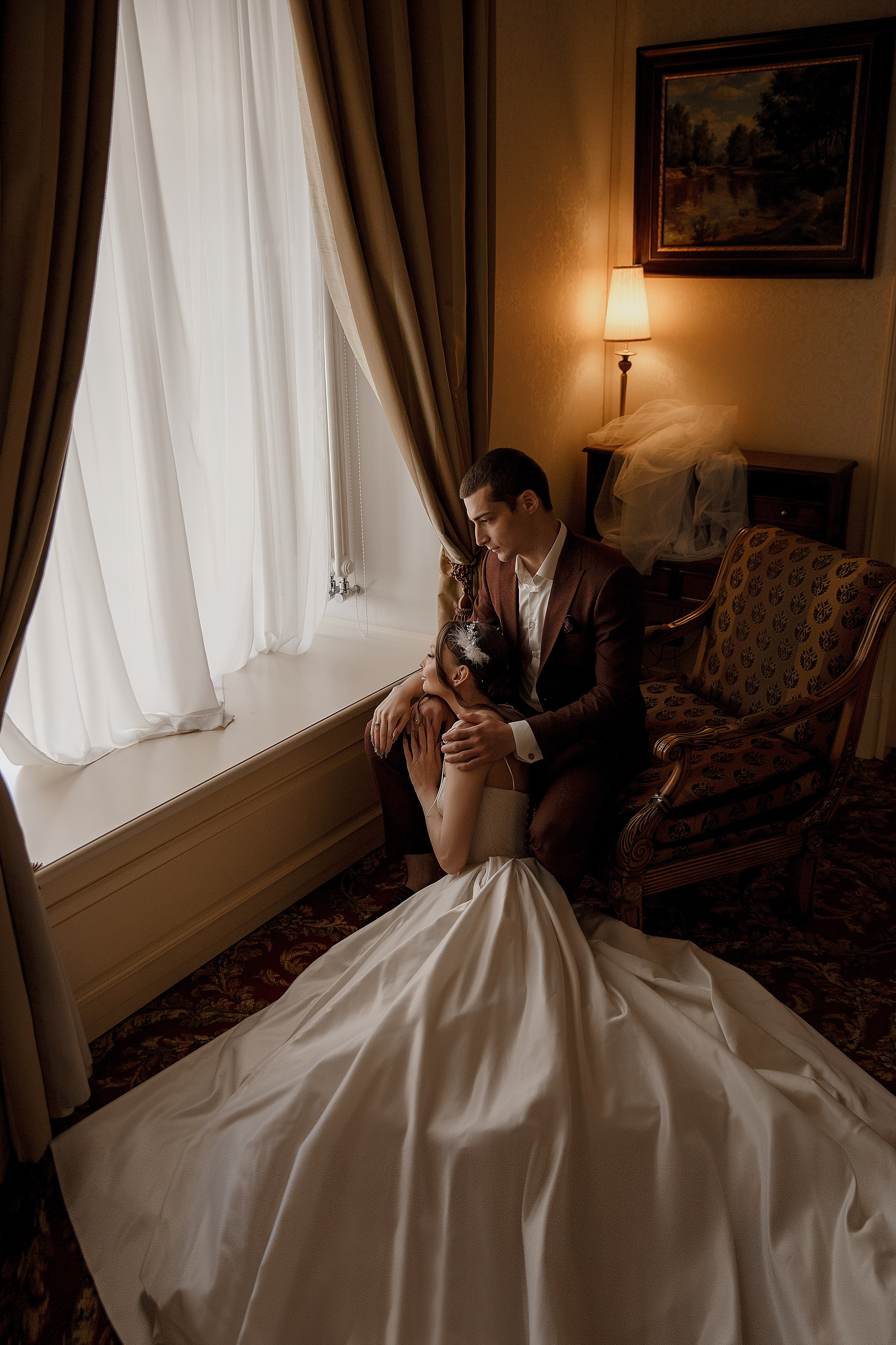 Утро в отеле Талион. Свадебный фотограф Санкт-Петербург  Москва