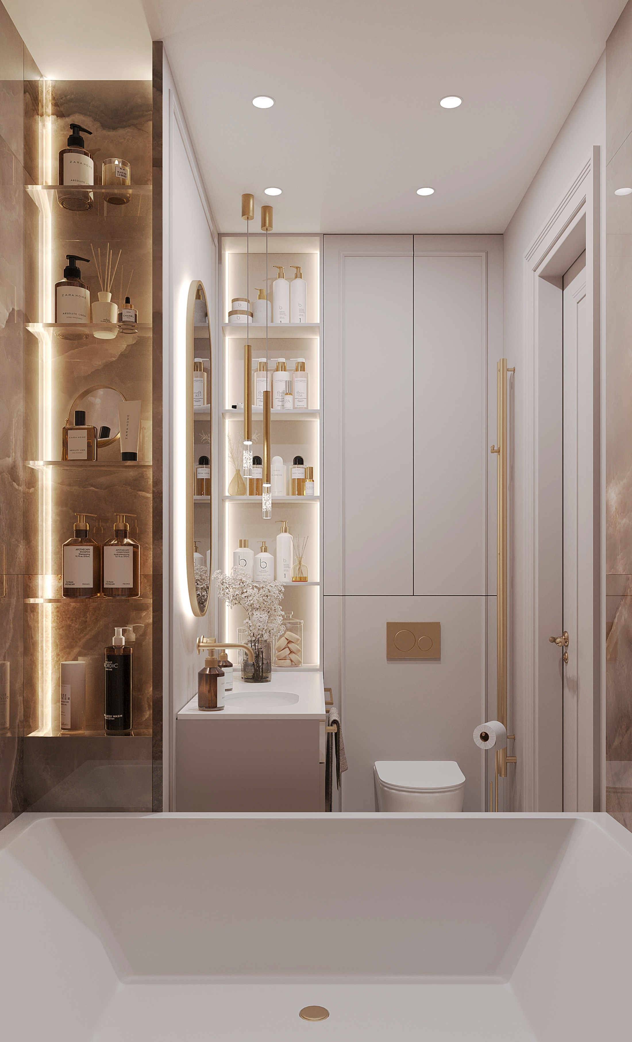 Проект ЖК City Bay Москва. Студия дизайна интерьера Лактионовой Елены