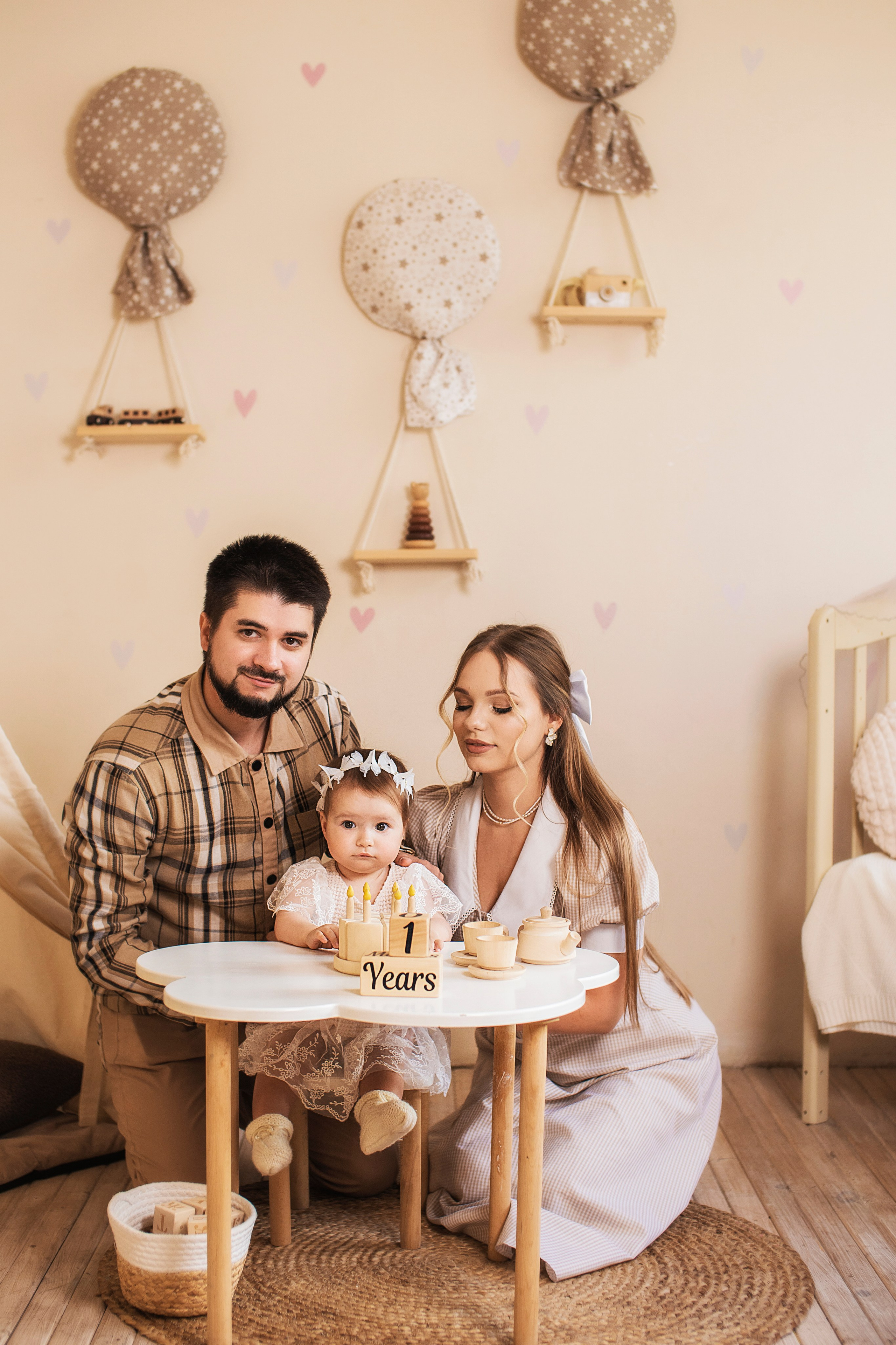 Годовасии в студиях. Семейный фотограф в Саратове
