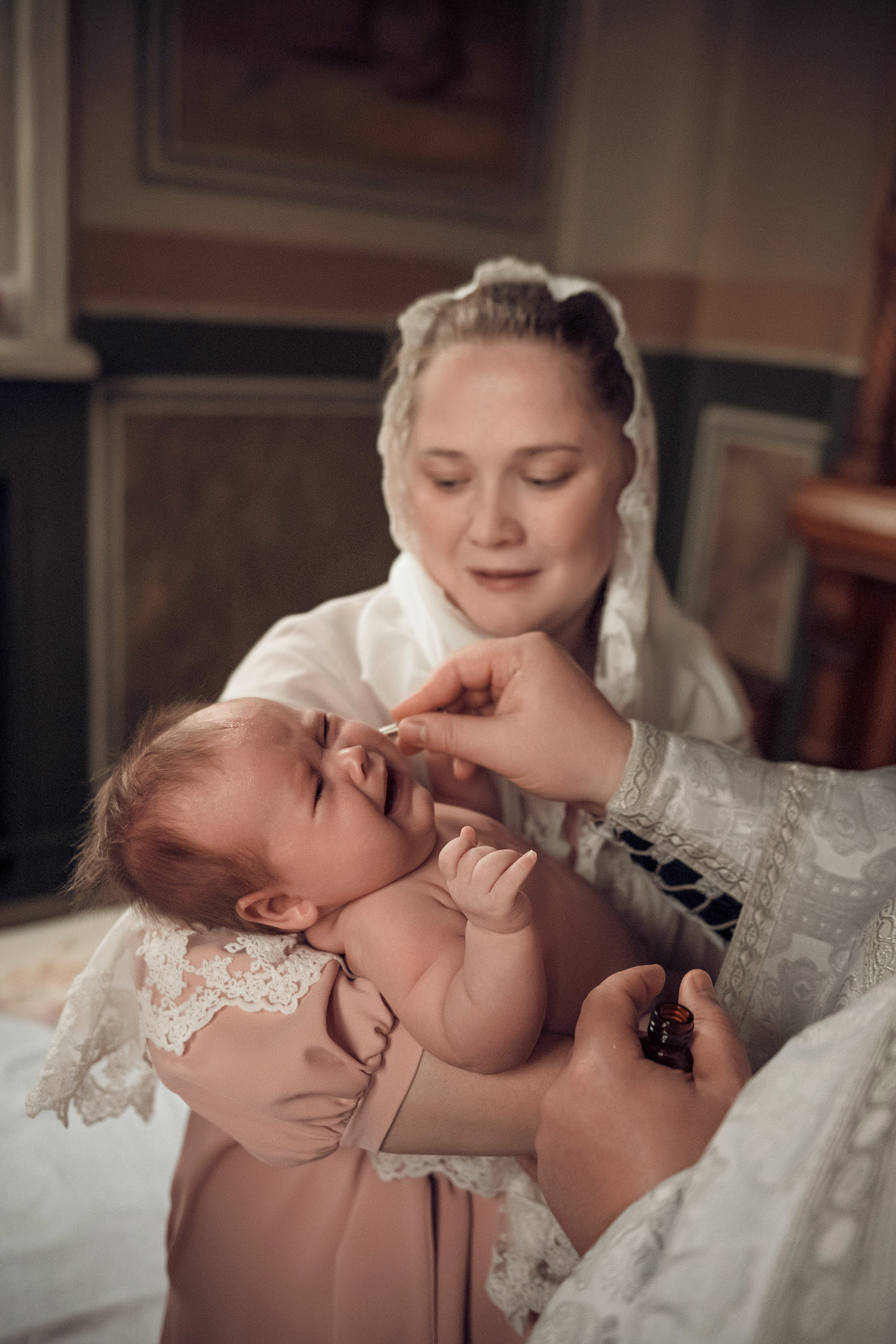 Крещение Елизаветы. Свадебный, семейный и детский фотограф в Москве и области