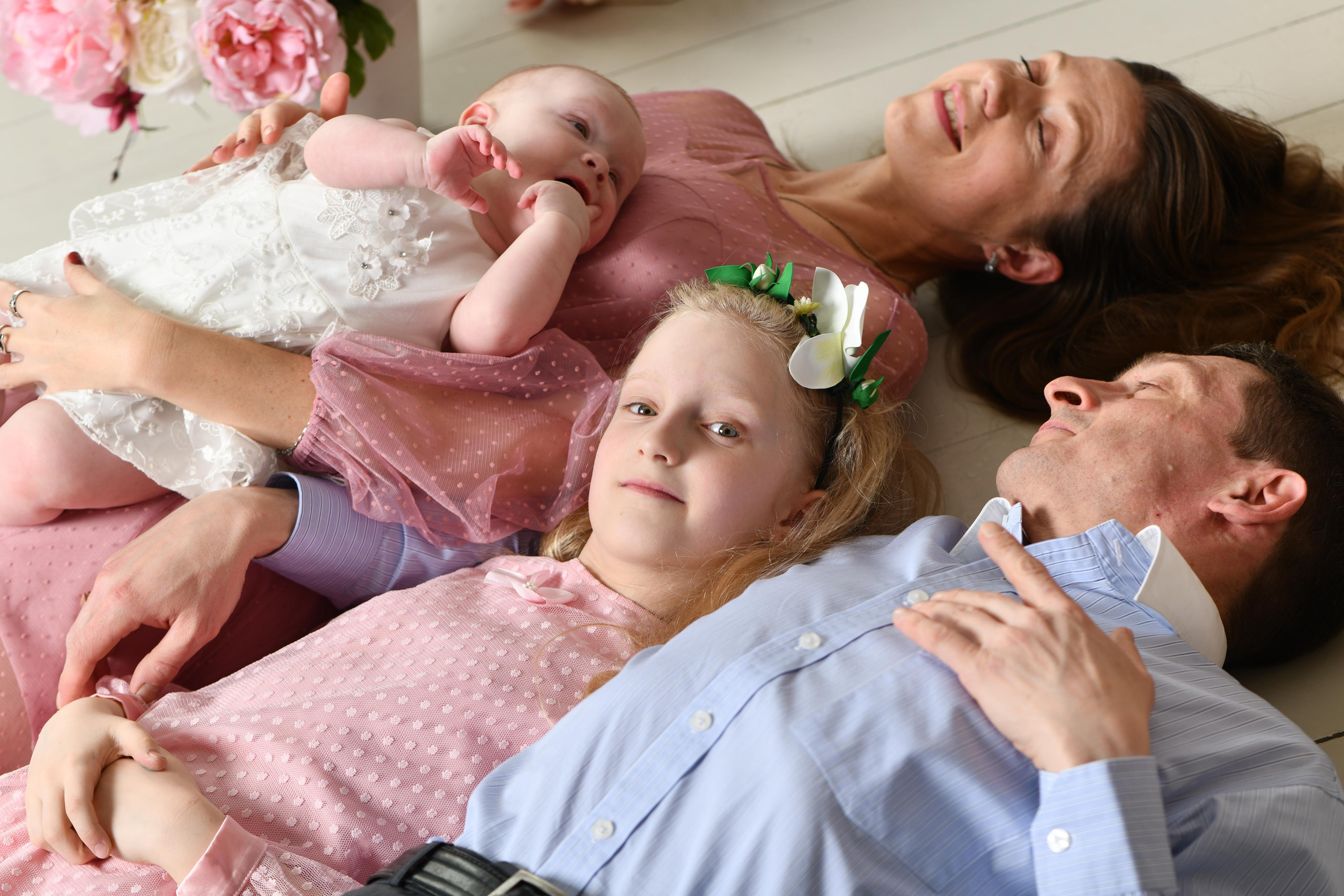 Семья в студии. Свадебный и портретный фотограф в Москве Галина Борисова