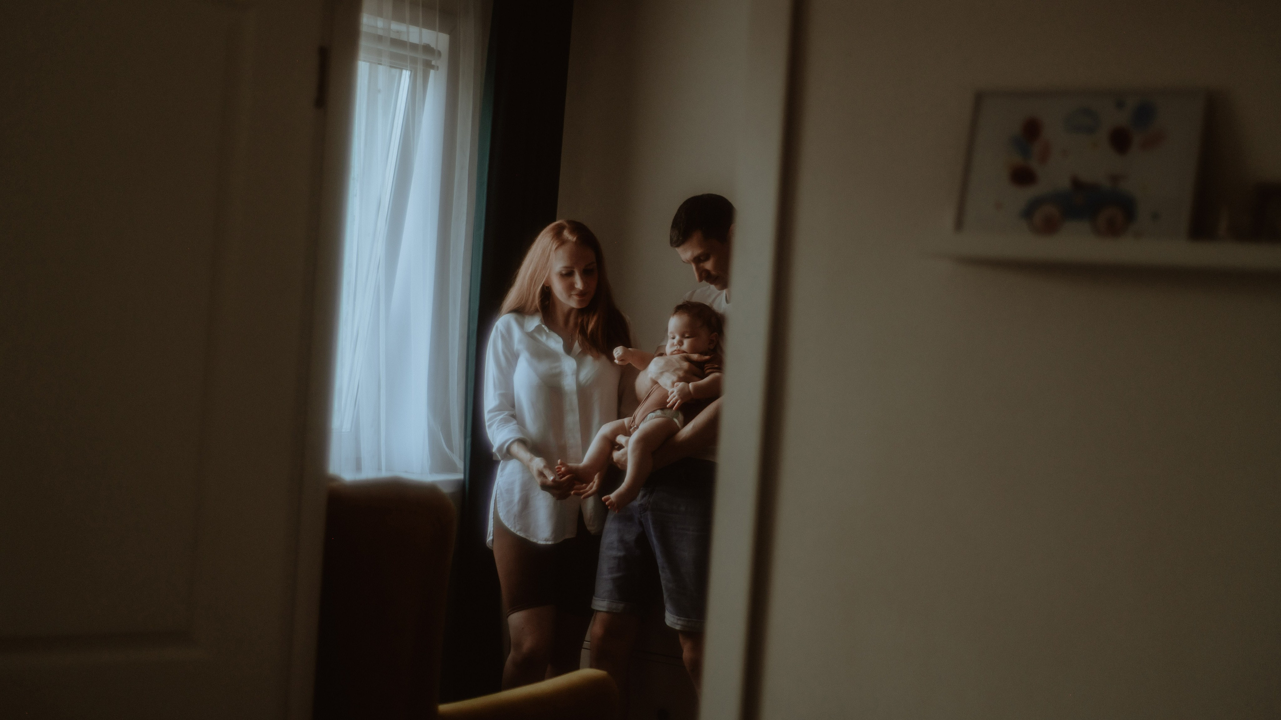 Домашняя семейная съемка. Фотограф и Видеограф Анапа, Новороссийск, Краснодар. Алина и Женя