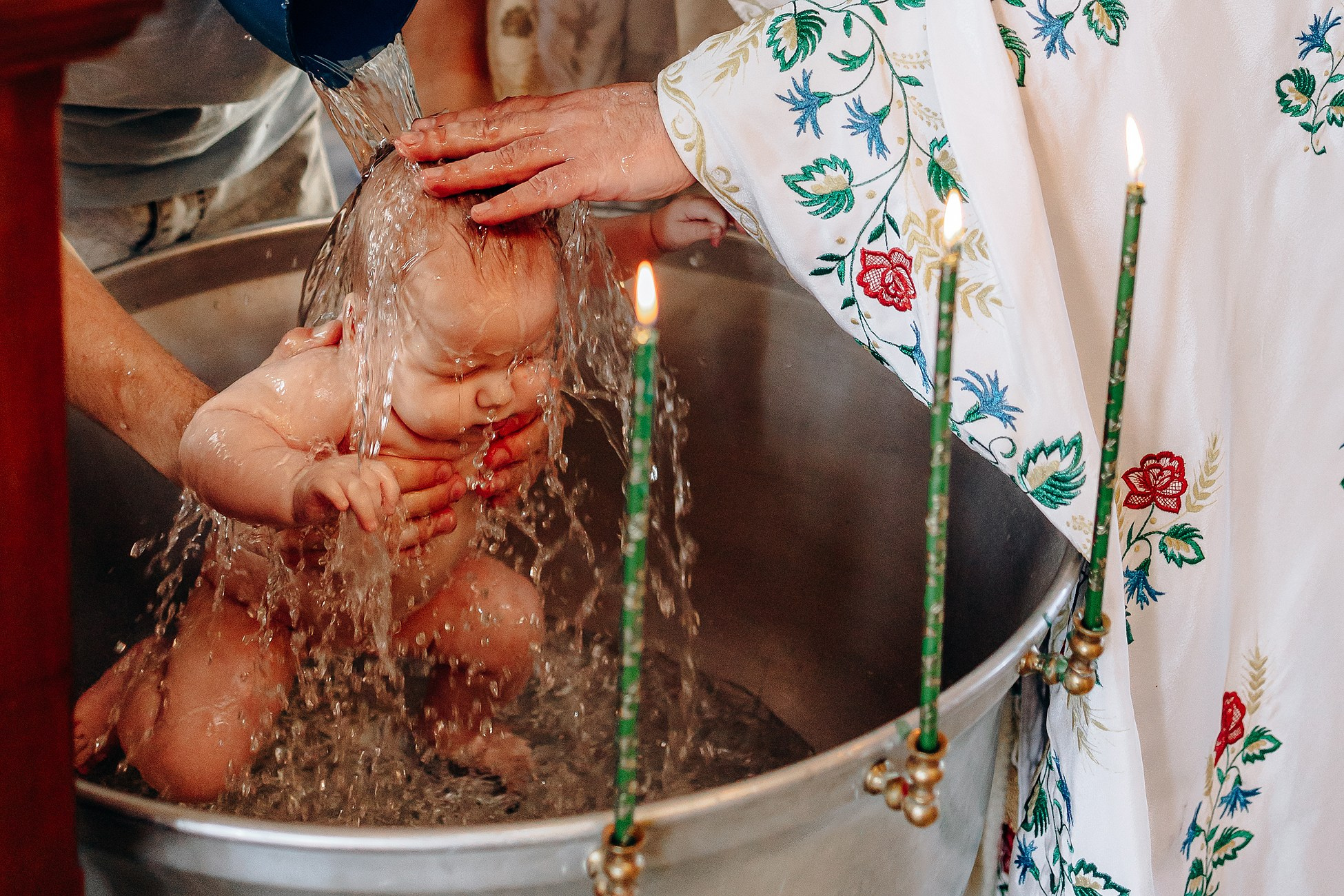 Крещение Вероники и Марии в Соловцовке. Семейный фотограф в Пензе Мария Левина