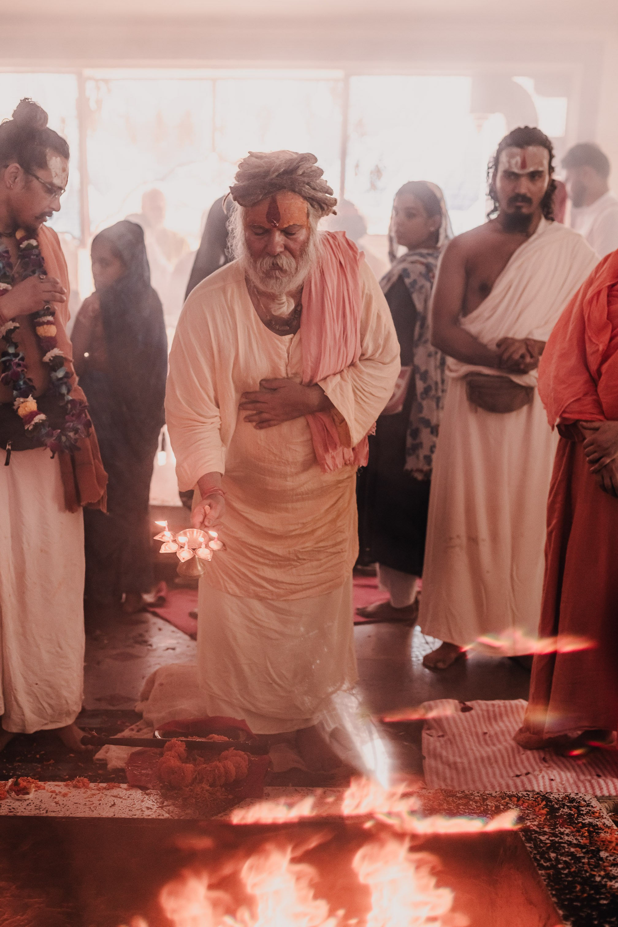 Devraha Baba Ji Ashram in Vrindavan. Мариам Багдасарян