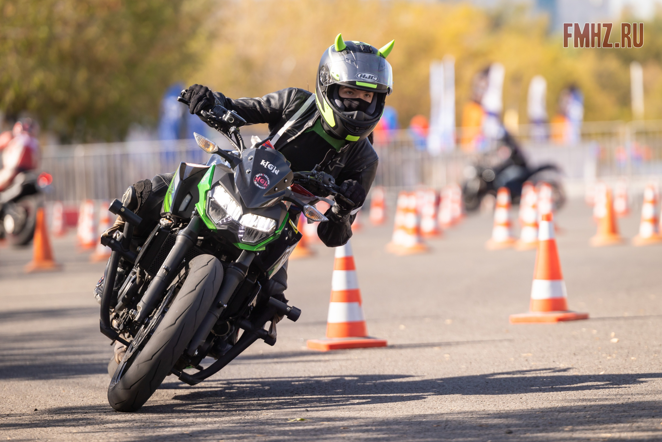 Соревнования по мотоджимхане на площадке Мосгортранс 15.09.2024. Фотограф Владимир Охрименко